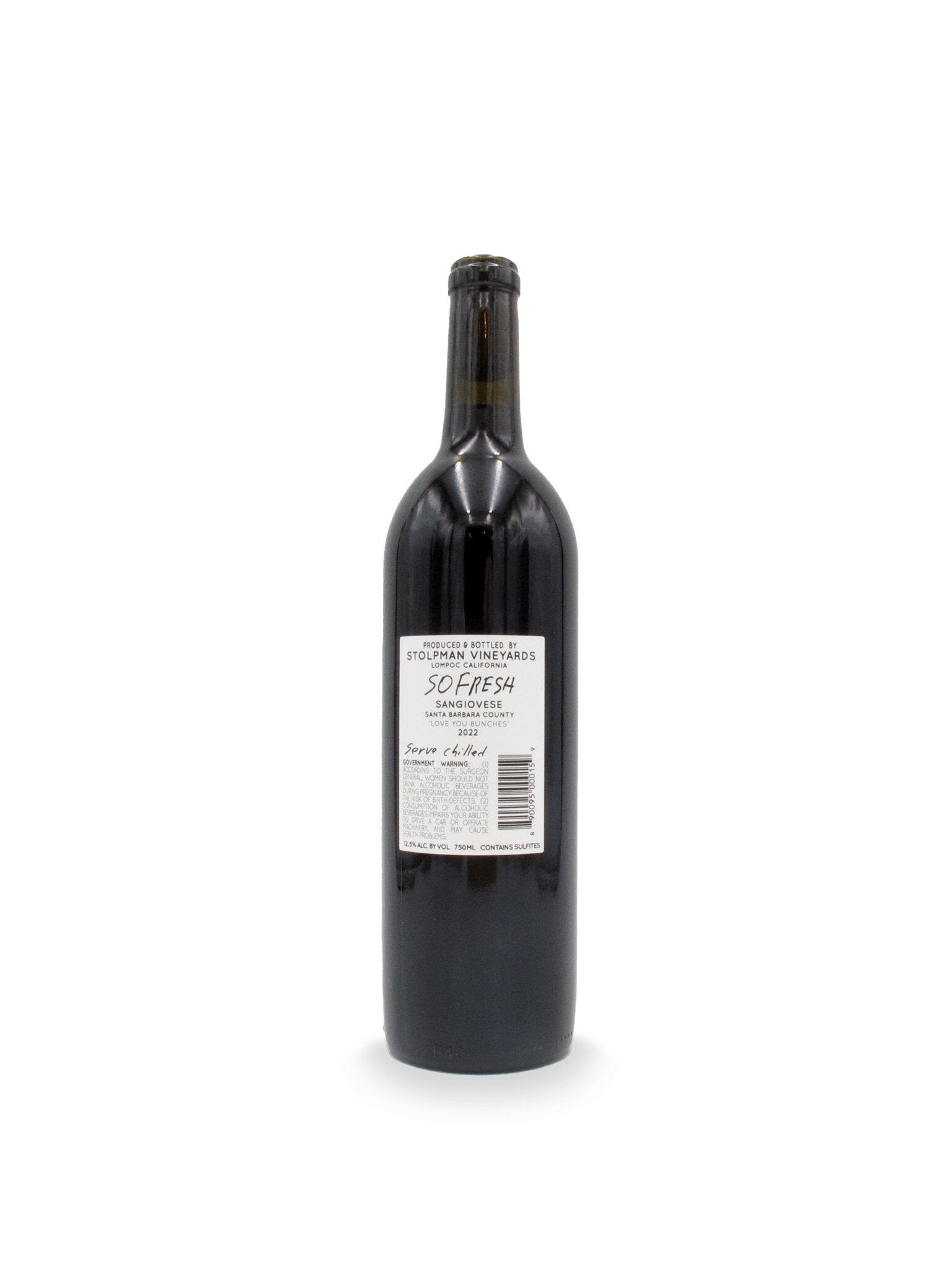 2023 Stolpman Vineyards 'Love You Bunches' Carbonic Sangiovese 750ml