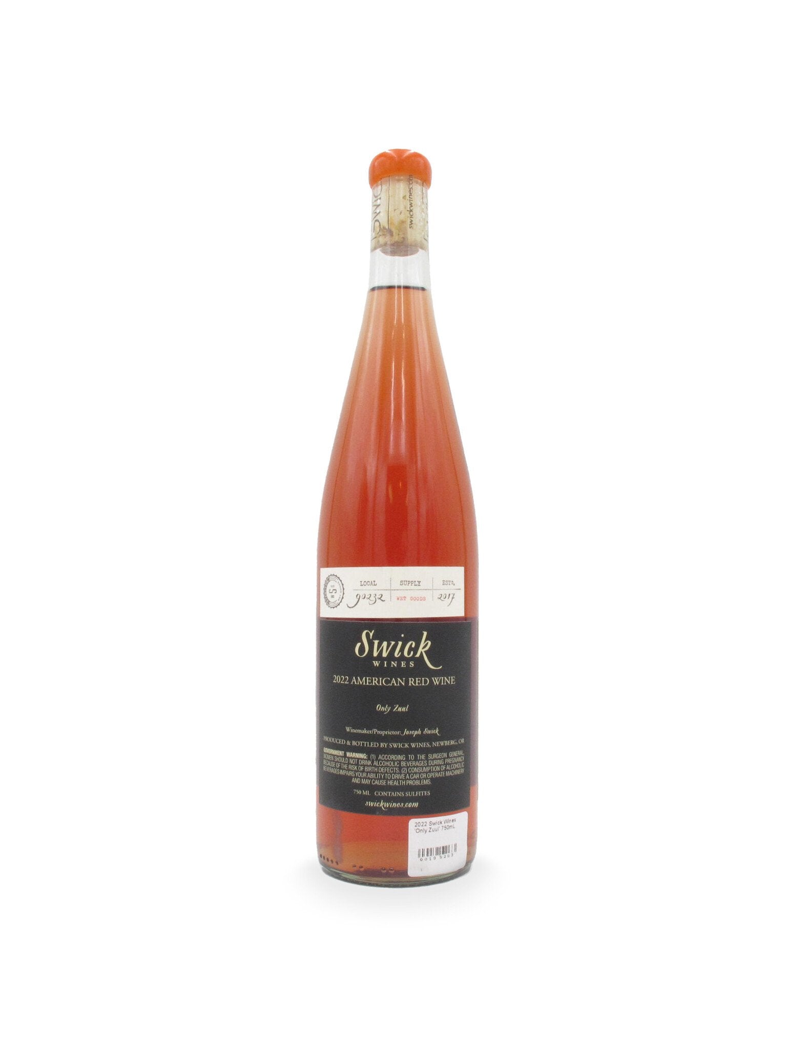 2022 Swick Wines 'Only Zuul' 750mL