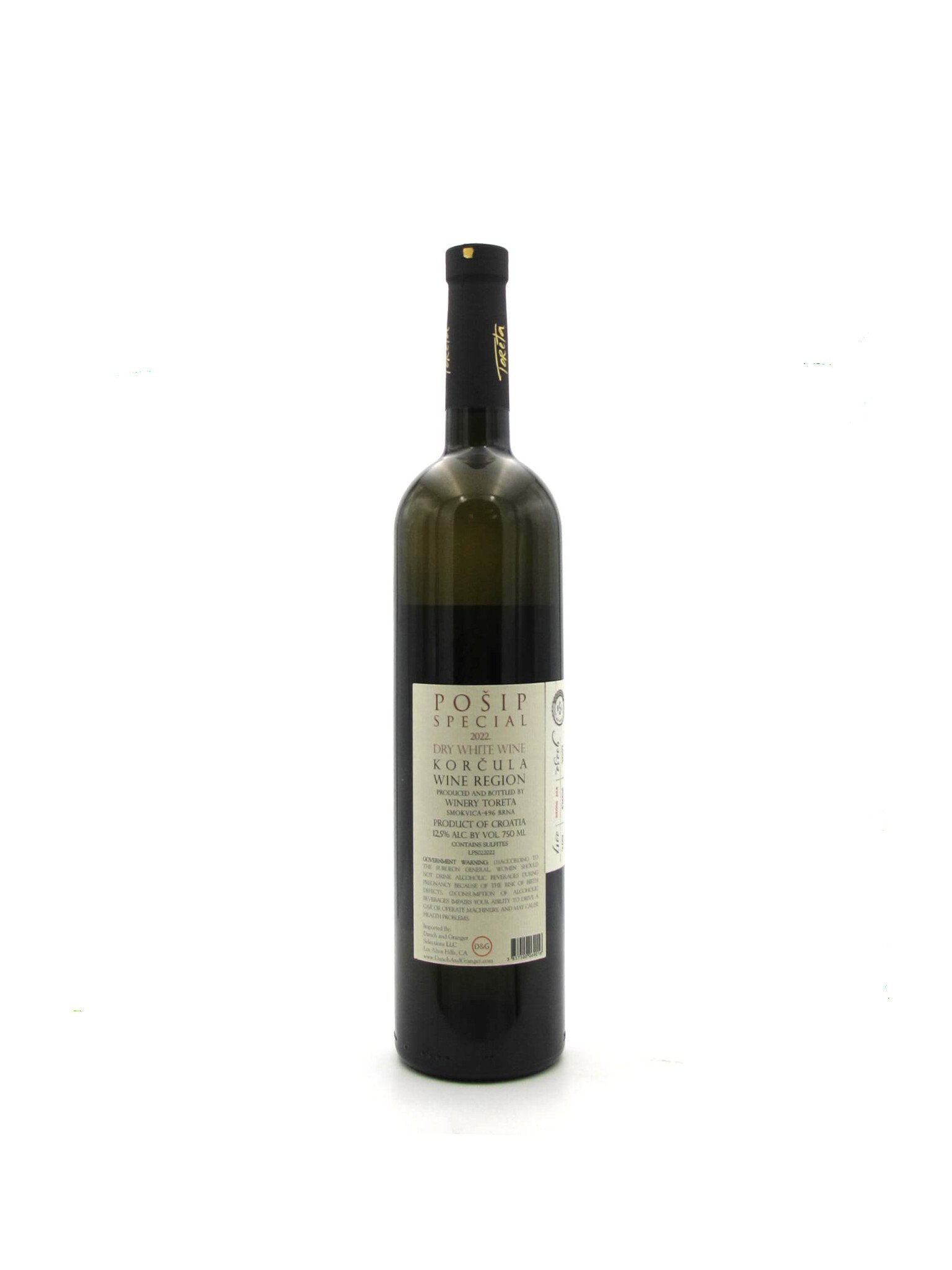 2024 Toreta Pošip Special 750ml