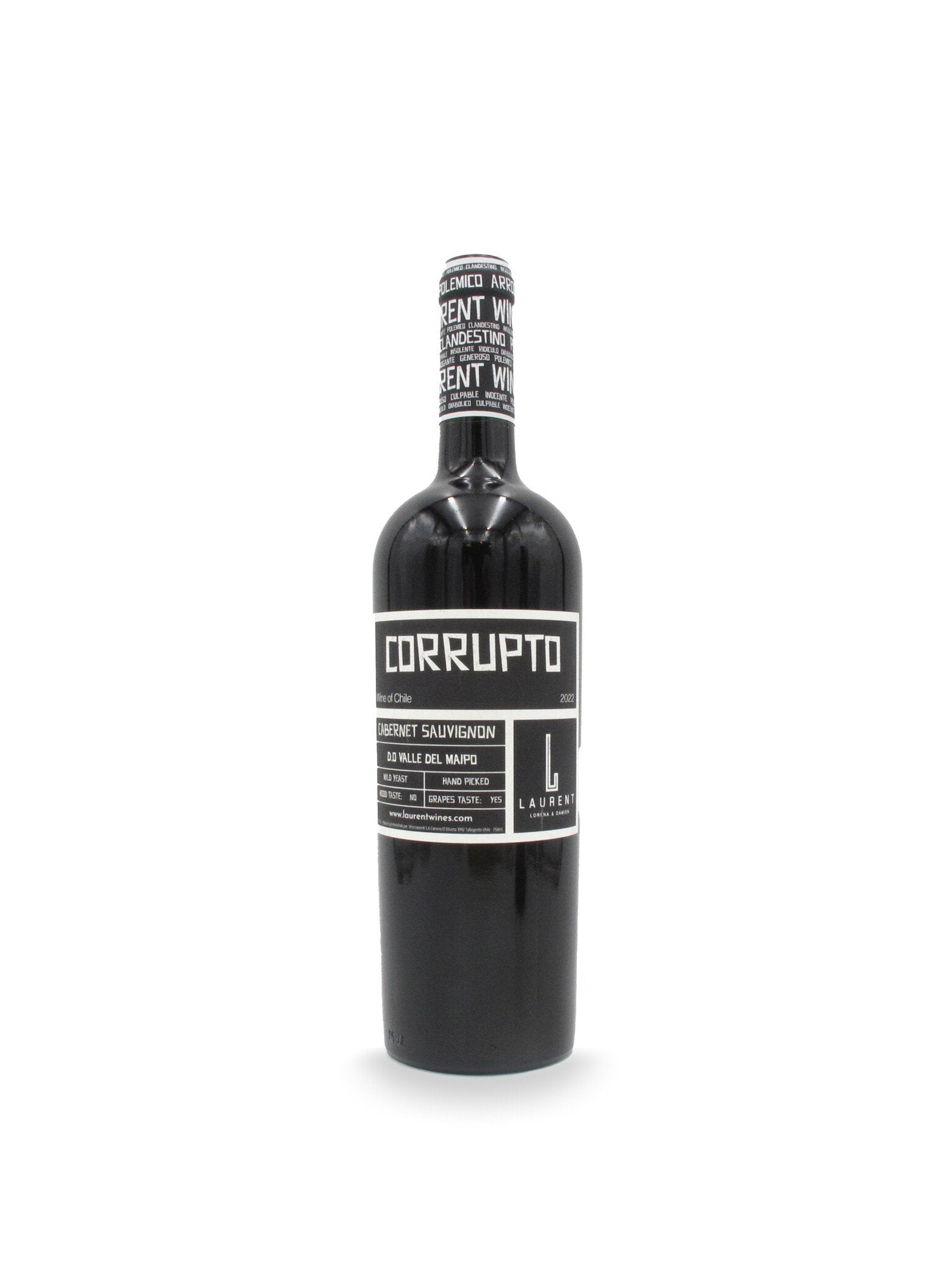 2022 Viña Laurent 'Corrupto' Valle del Maipo Cabernet Sauvignon 750mL