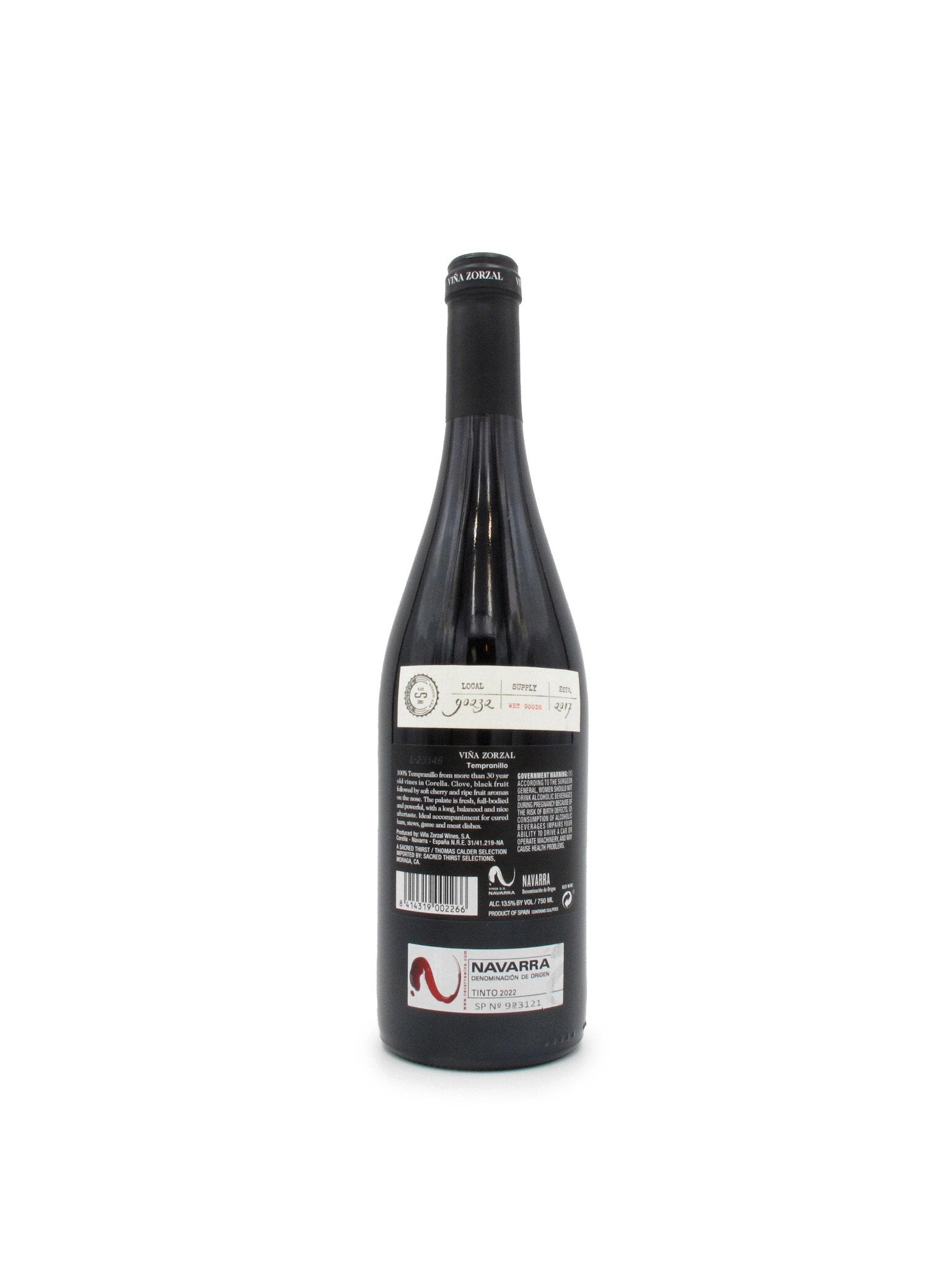 2023 Vina Zorzal, Navarra 750mL