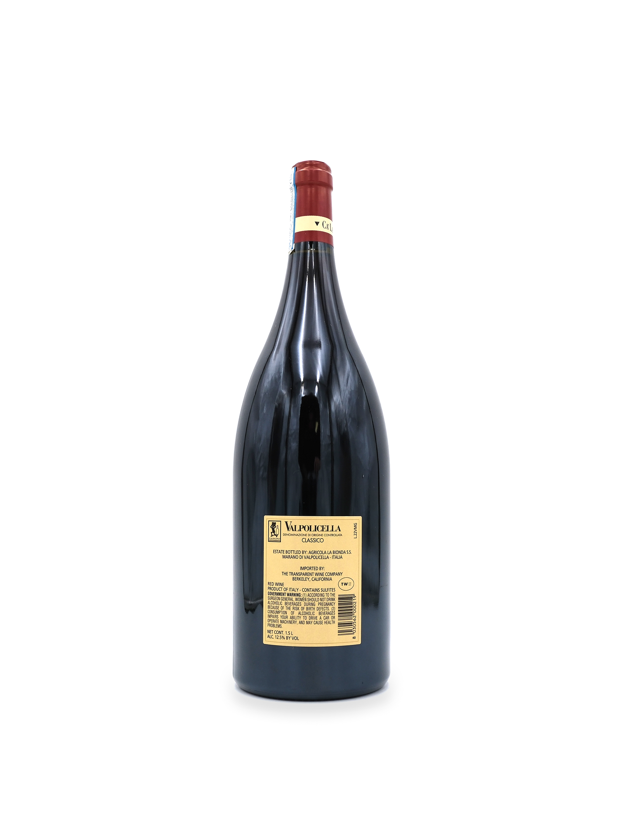 2022 Ca' La Bionda Valpolicella Classico 1.5L
