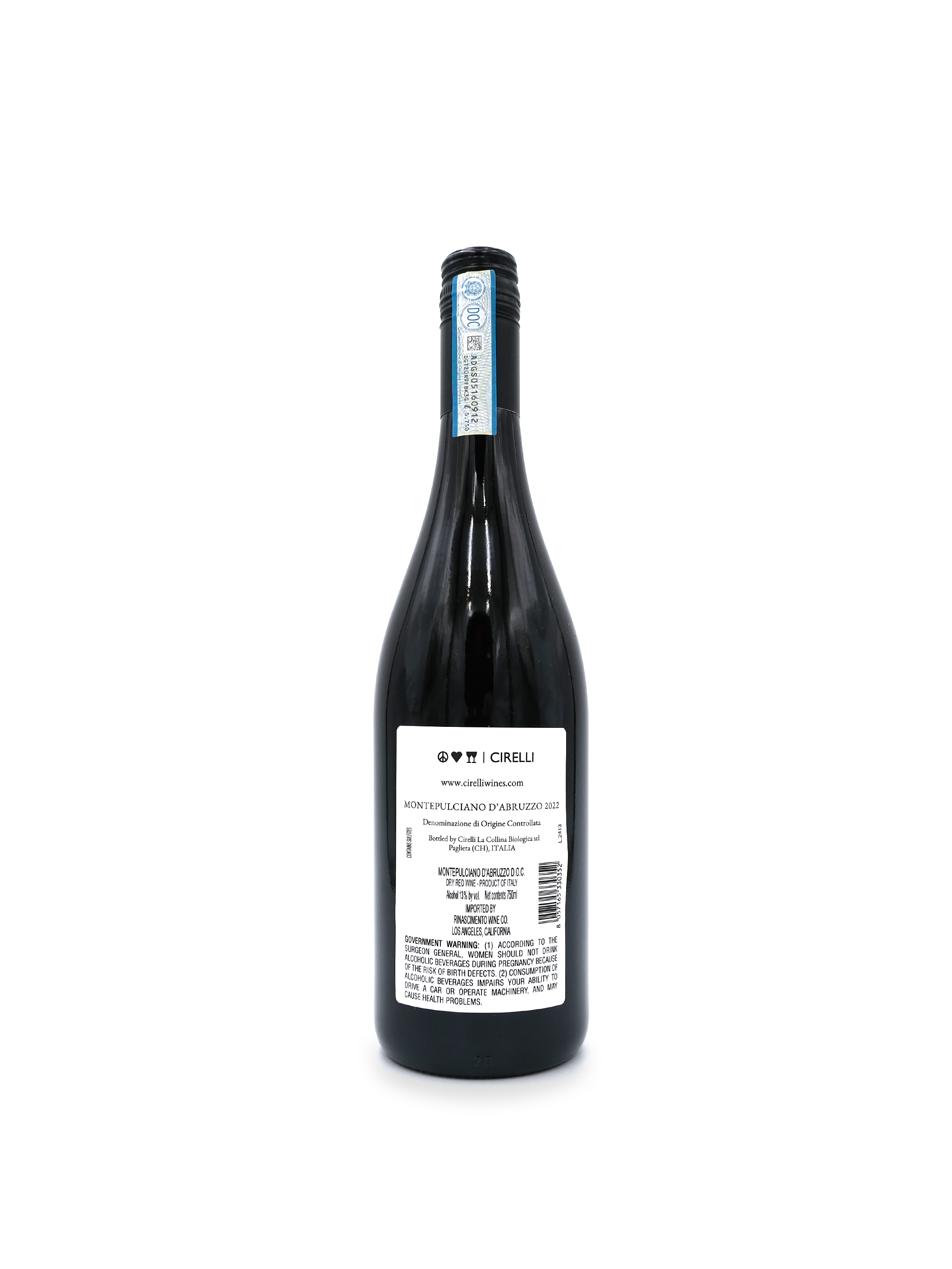 2022 Cirelli Montepulciano d'Abruzzo 750mL