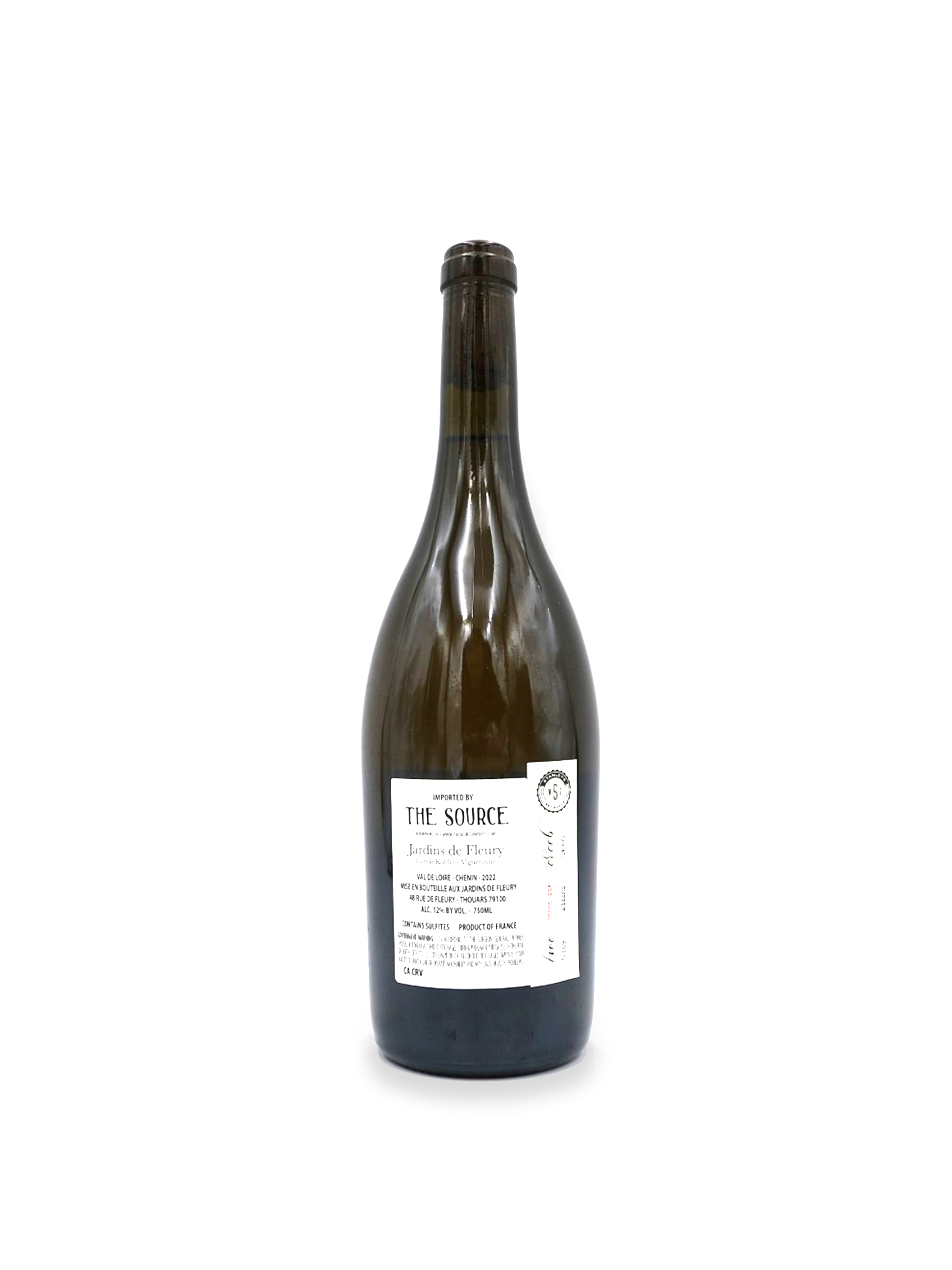 2022 Jardins de Fleury Val de Loire 'La source' Chenin Blanc 750mL