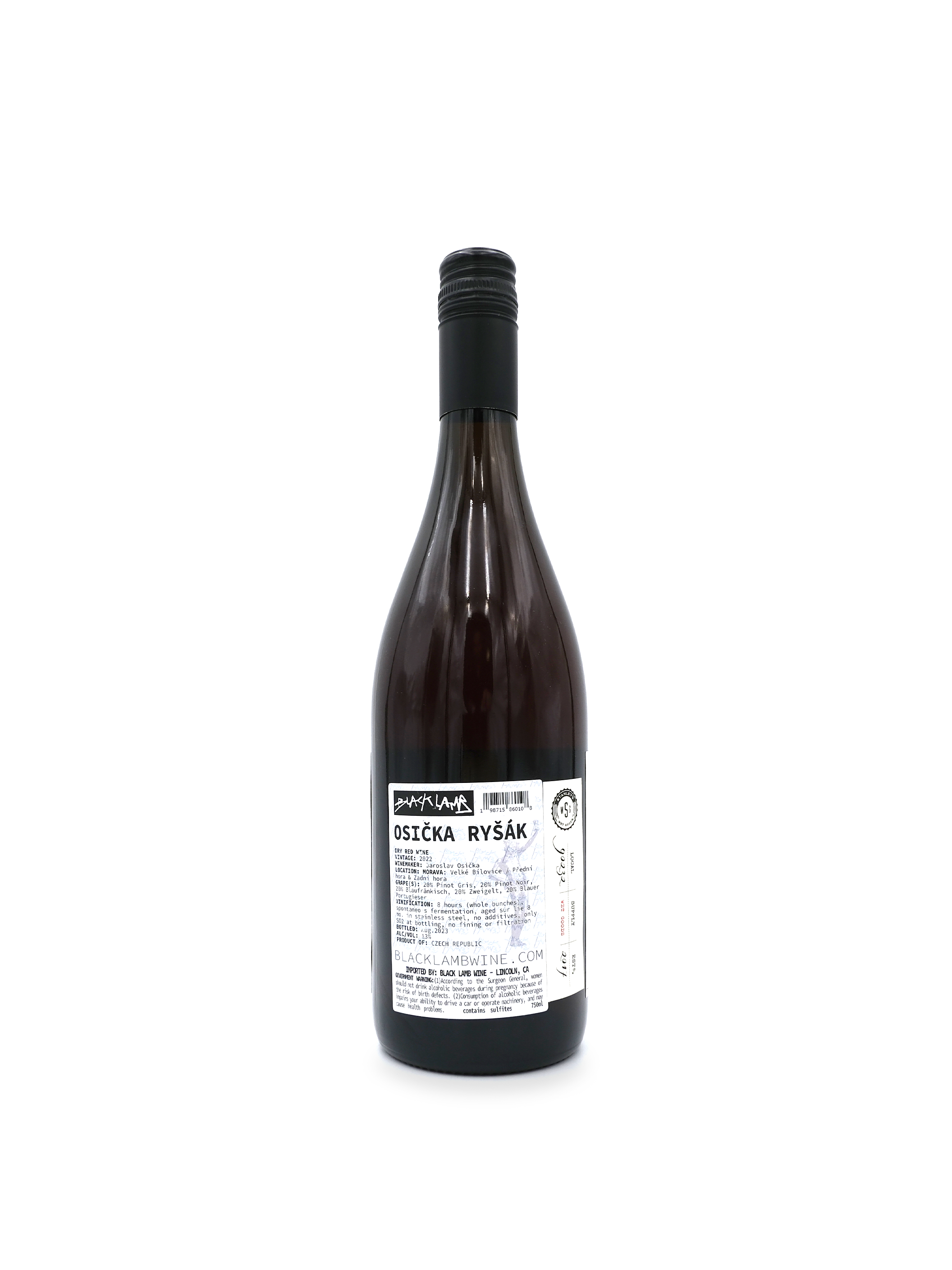 2022 Jaroslav Osicka Ryšák 750mL