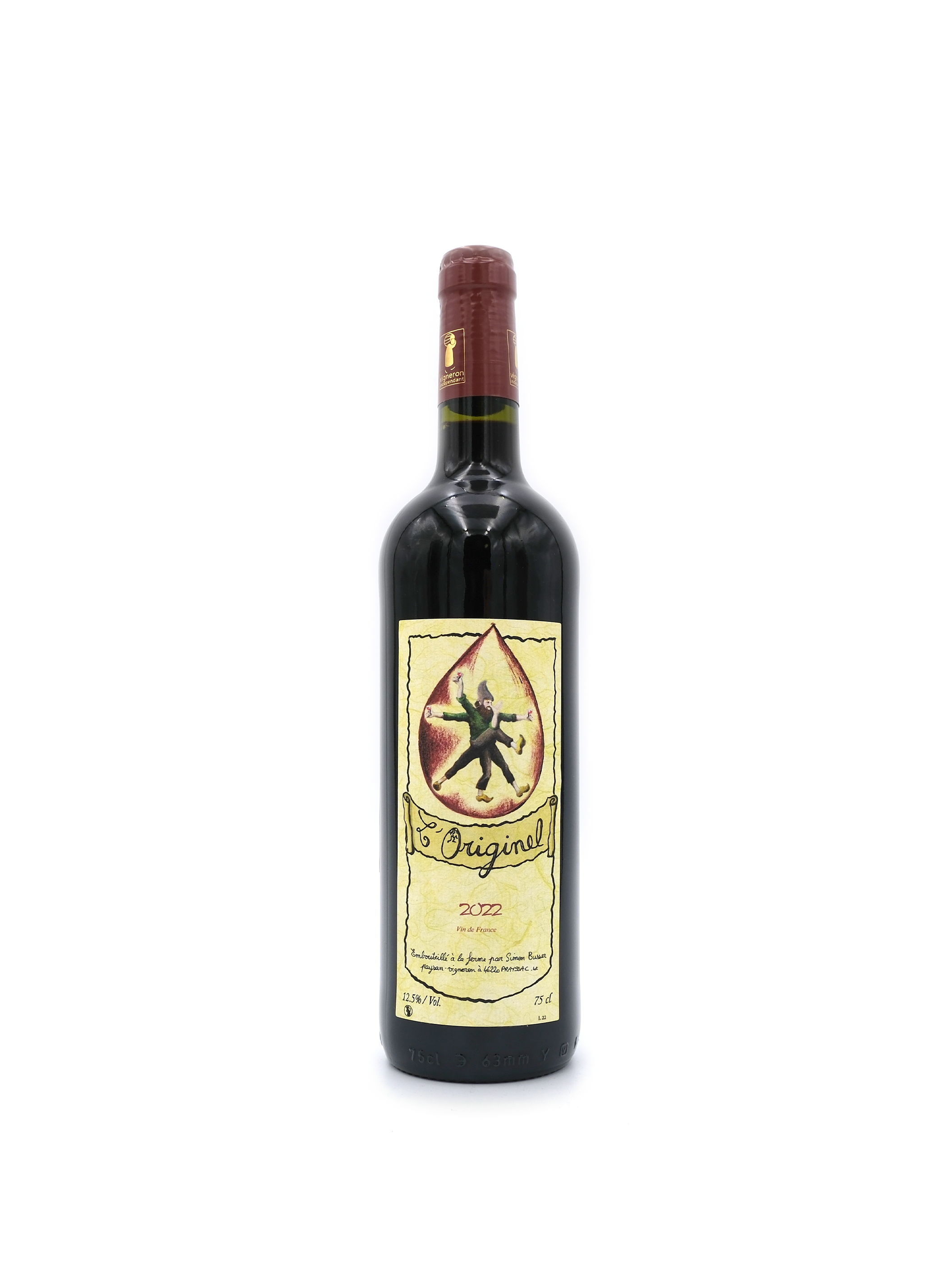 2022 Simon Busser Originel Rouge 750mL