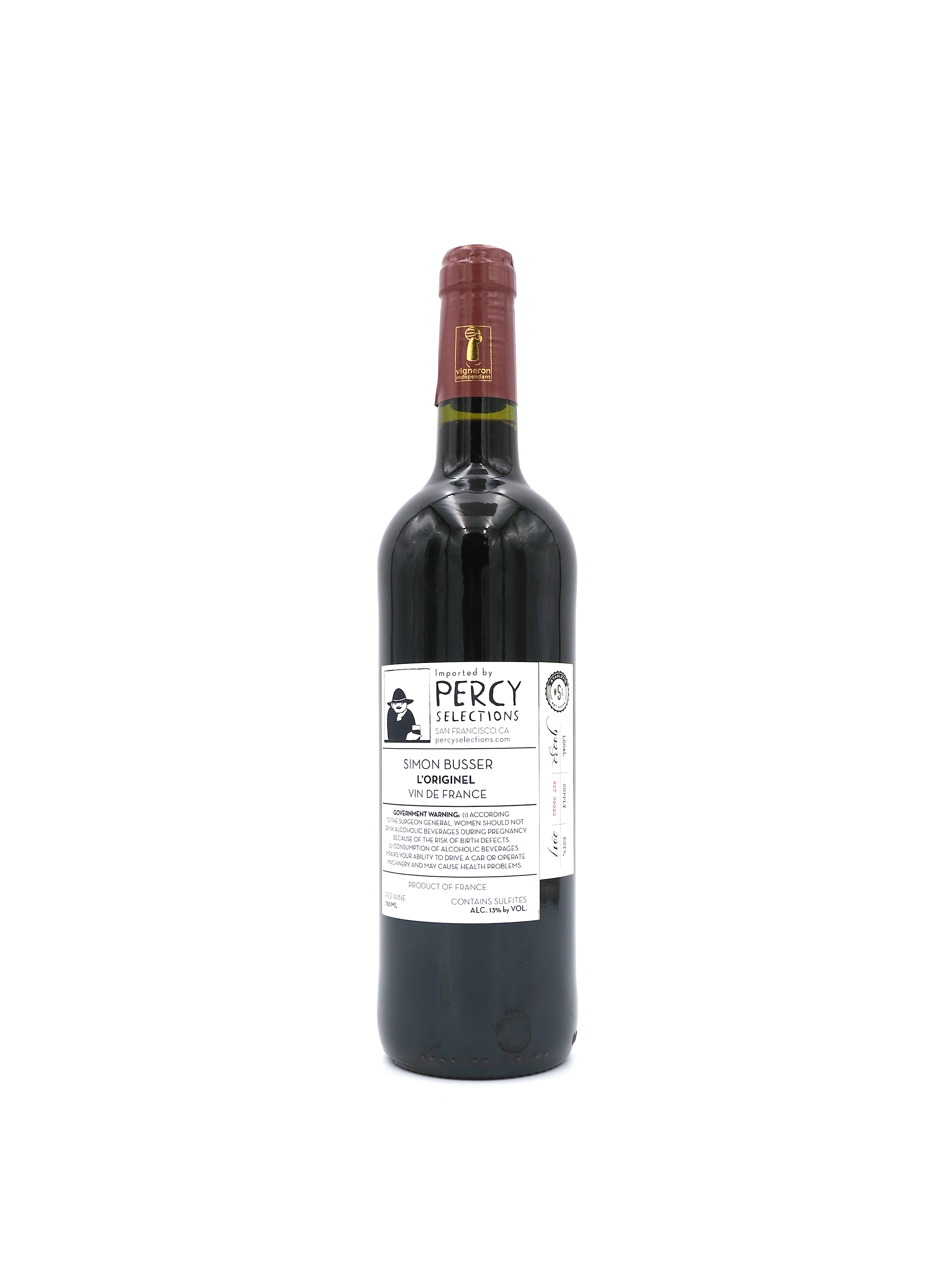 2022 Simon Busser Originel Rouge 750mL