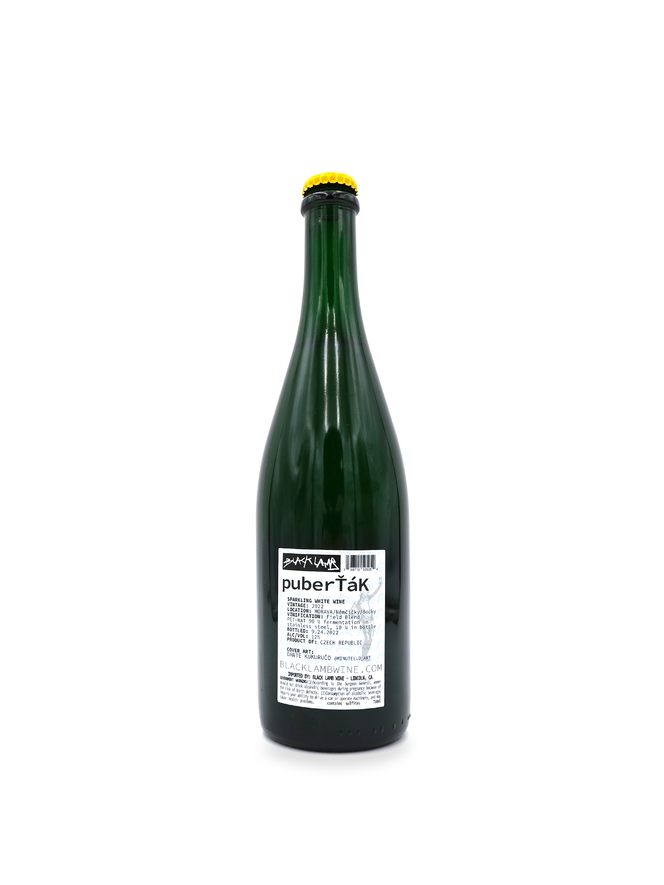 2022 Stávek 'Puberťák' Pet Nat 750mL