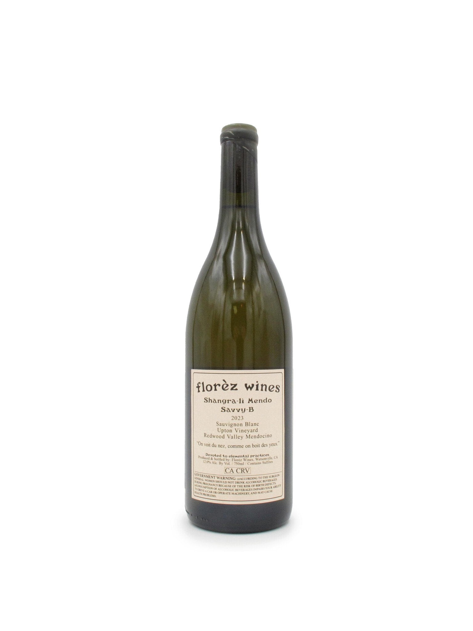 2024 Florèz Wines 'Shangra-li Savvy B' 750mL
