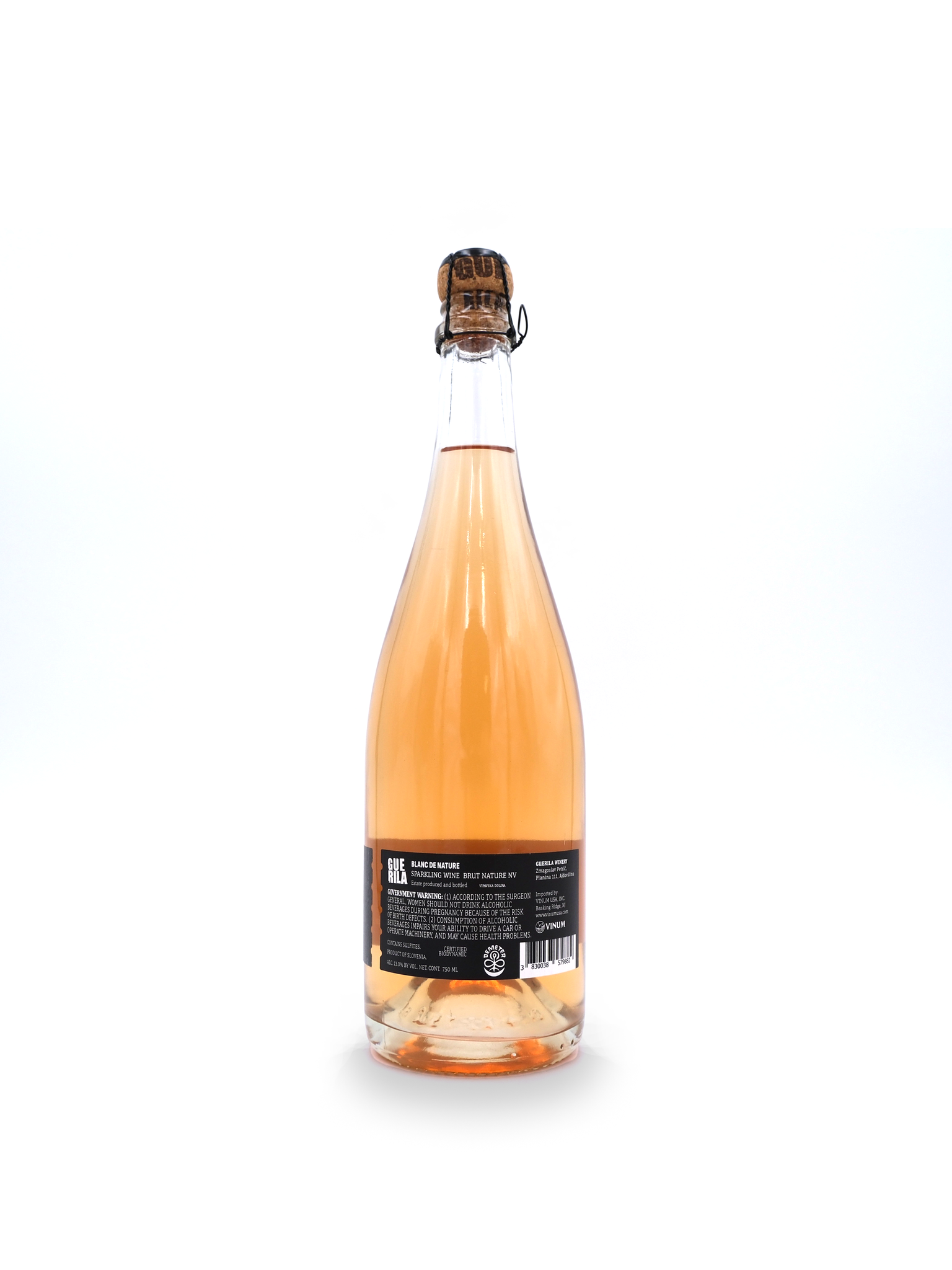 2023 Guerila Blanc de Nature Rosé 750mL