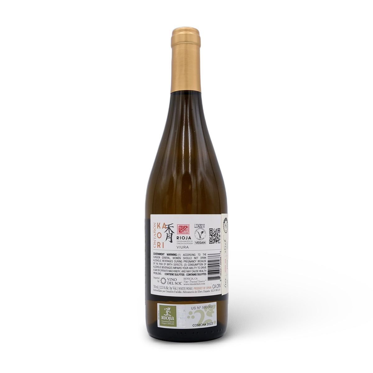 2023 Ontañón 'Kaori' Rioja Viura 750mL