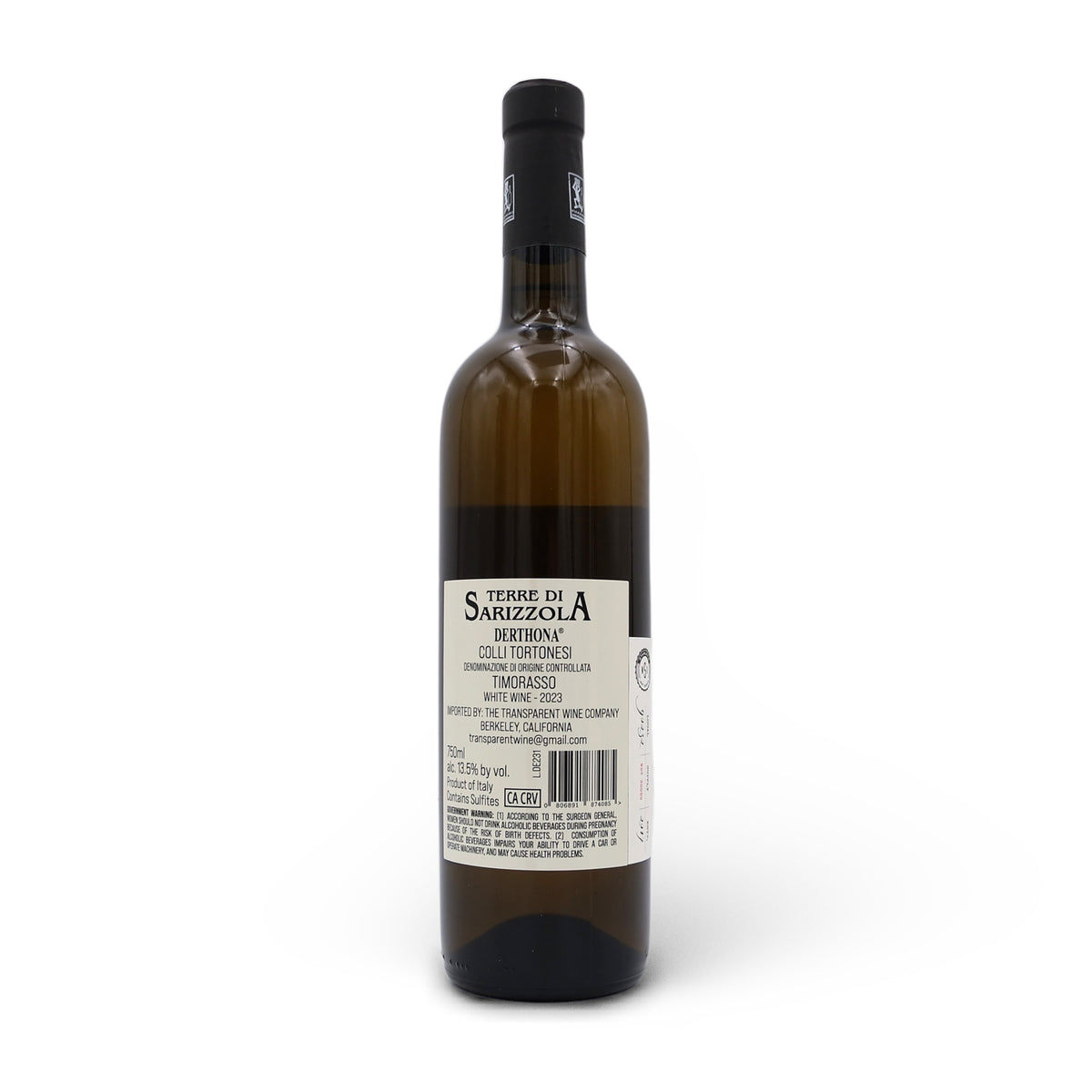 2023 Terre di Sarizzola Derthona Timorasso 750mL