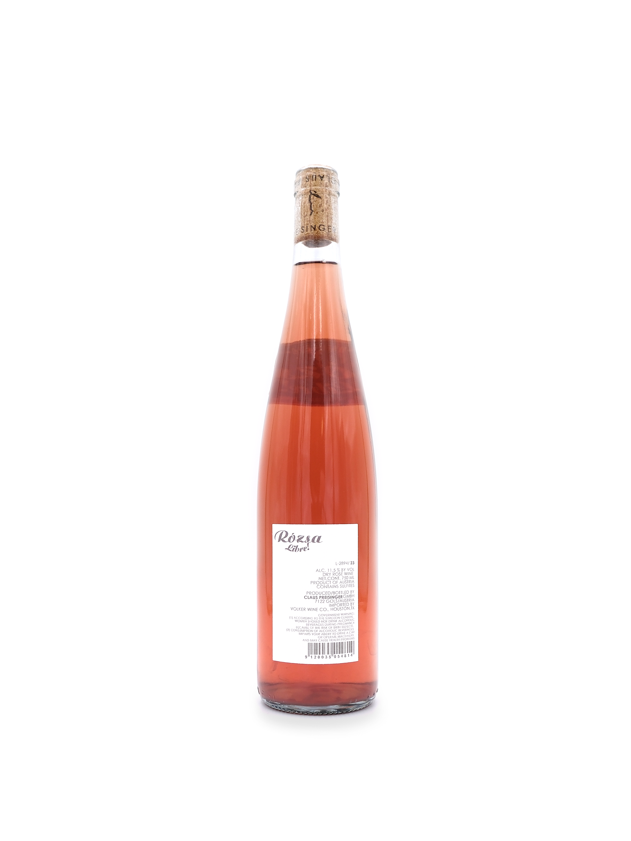 2023 Claus Preisinger Rozsa Libre 750mL
