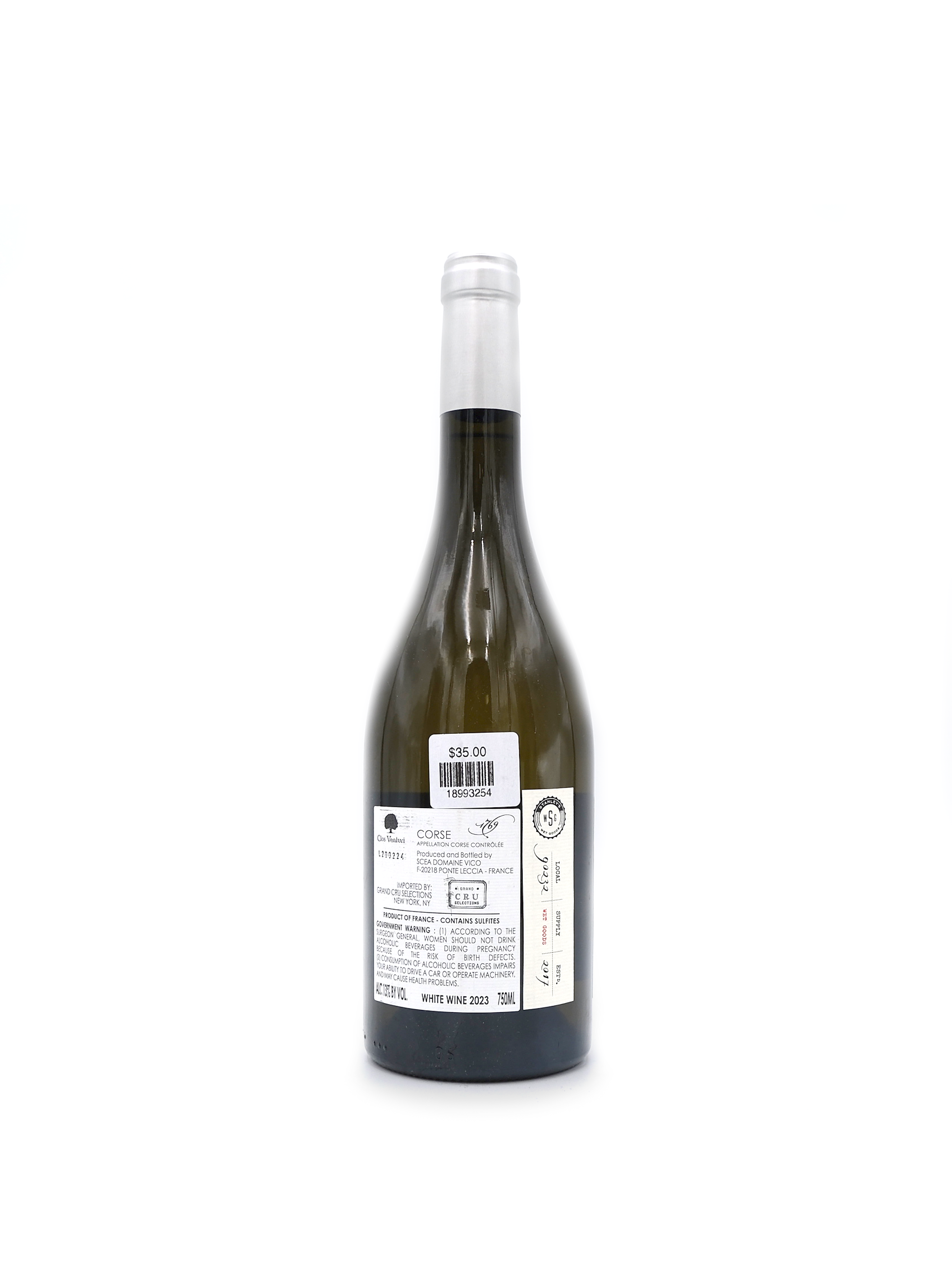 2023 Clos Venturi 1769 Blanc 750mL