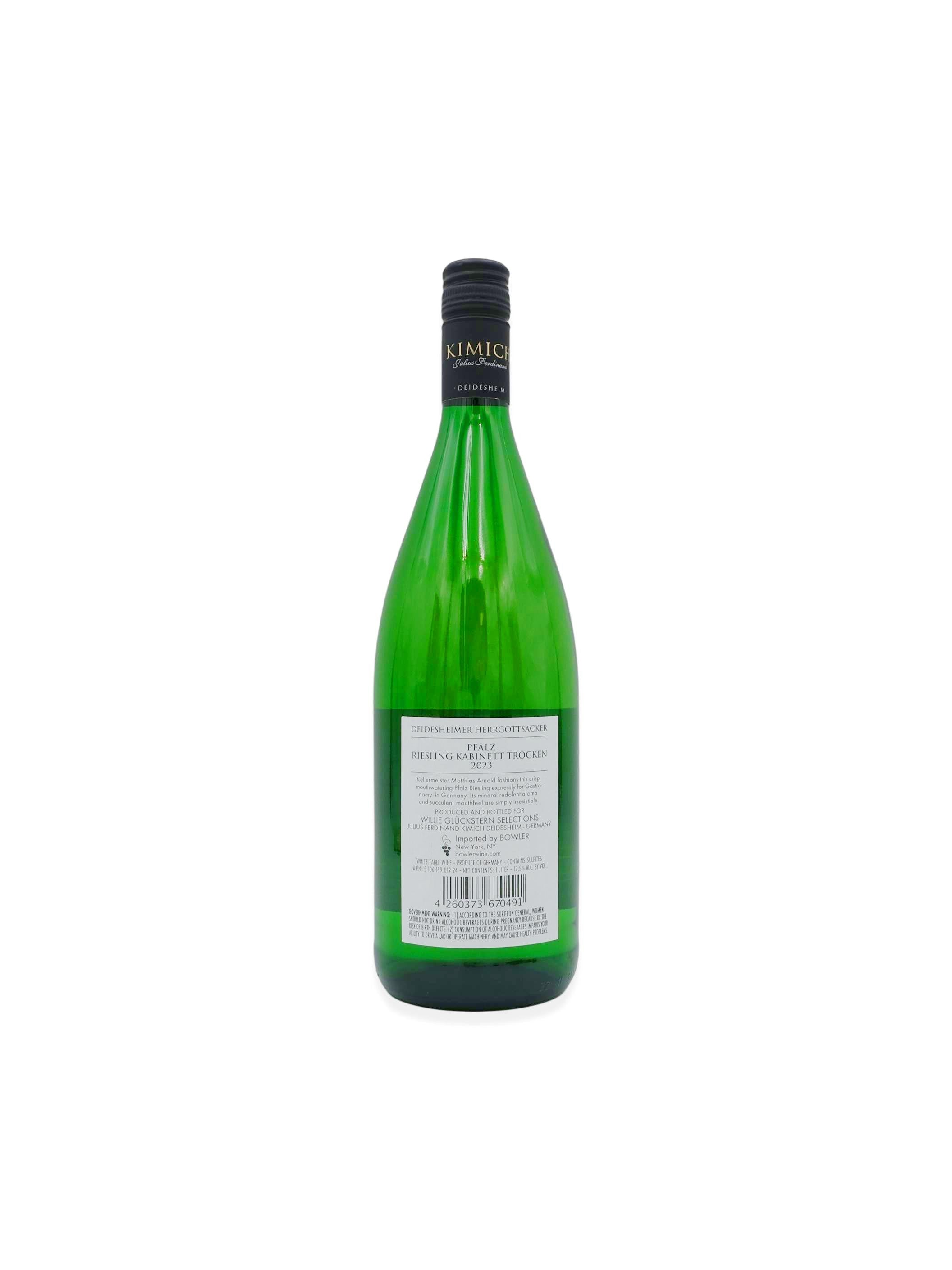 2023 Julius Ferdinand Kimich Riesling Diedesheimer Herrgottsacker Kabinett Trocken 1L