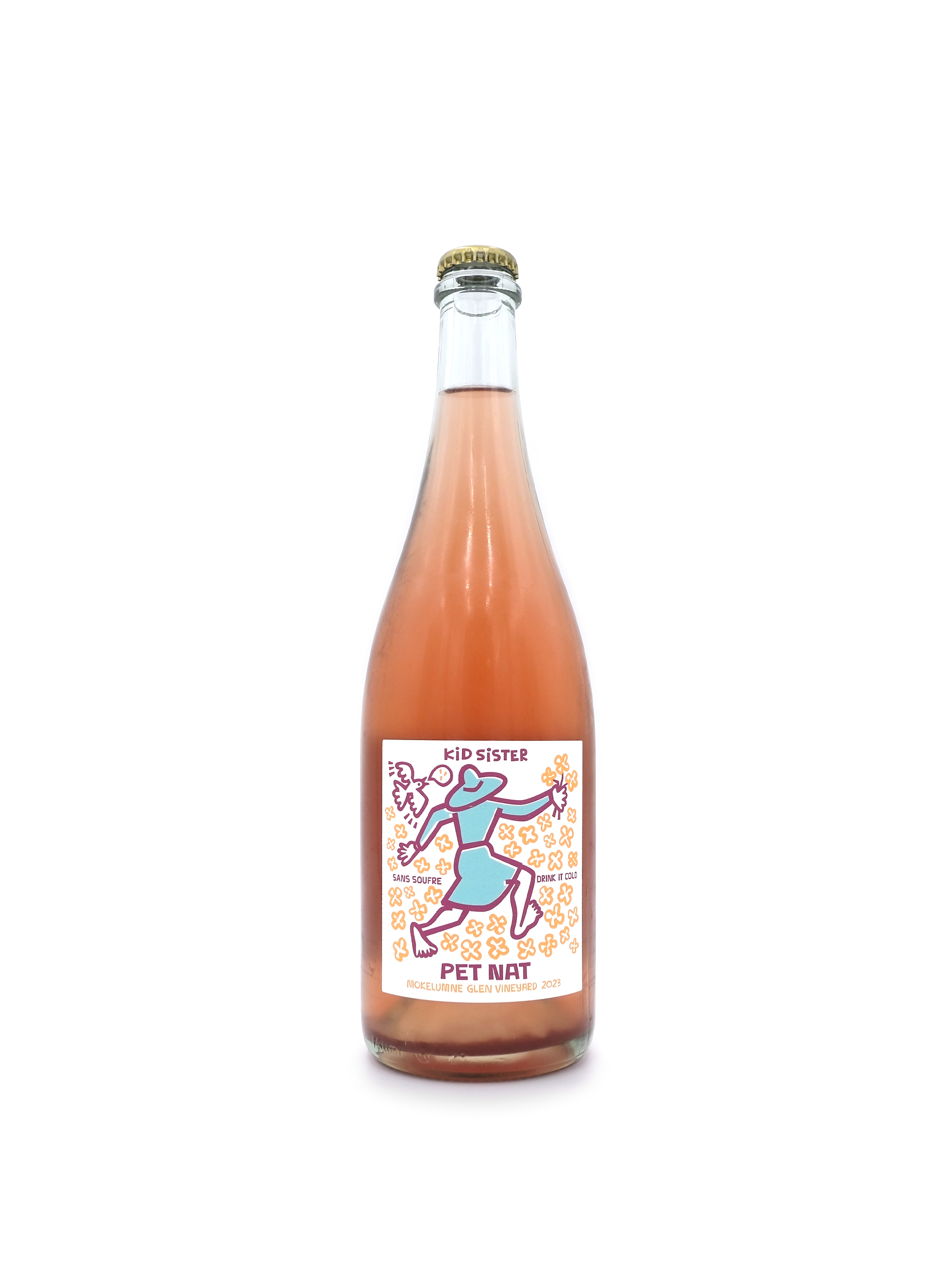 2023 Kid Sister Mokelumne Glen Vineyard Blaufrankisch Pet Nat 750mL