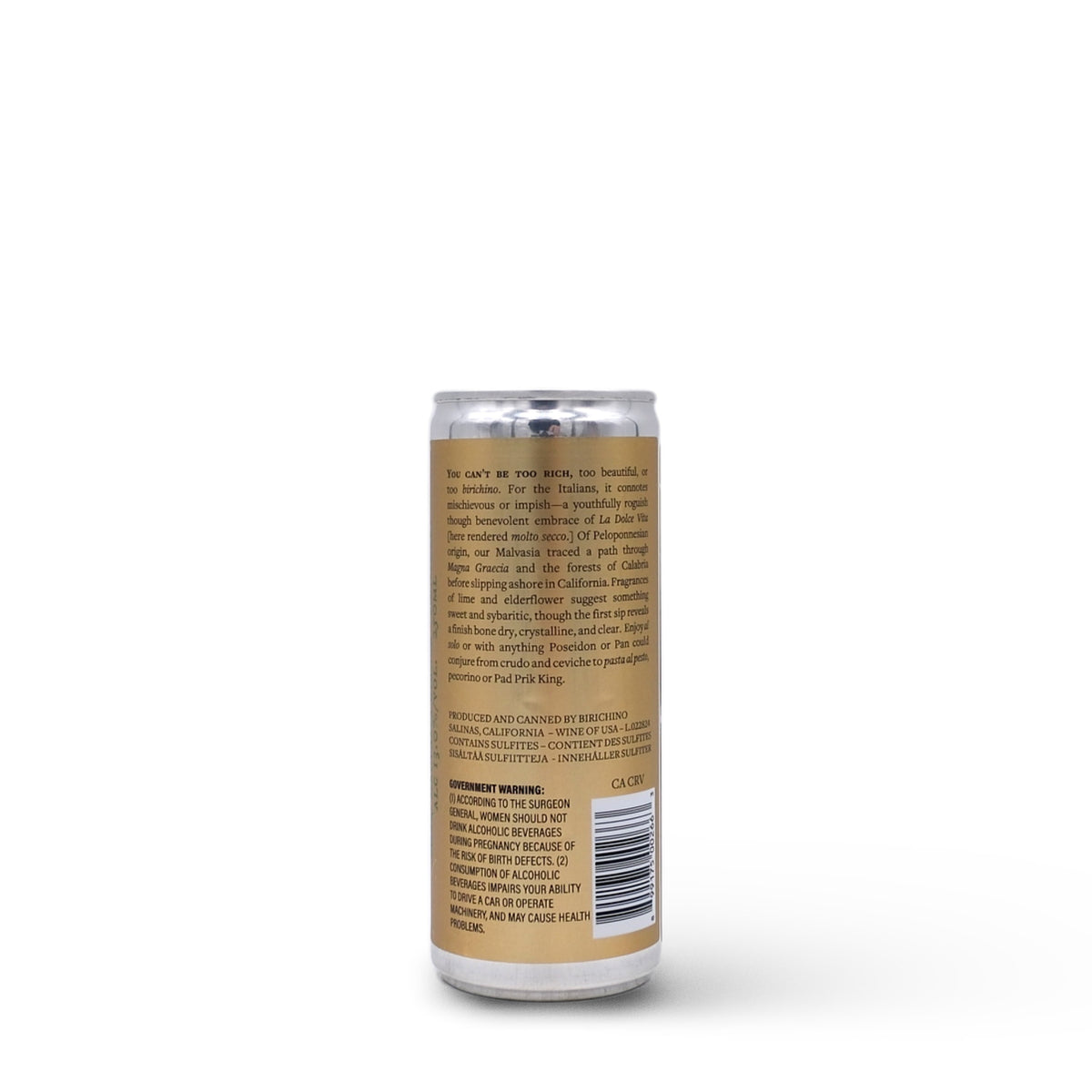 2024 Birichino Malvasia Bianca Can 250ml