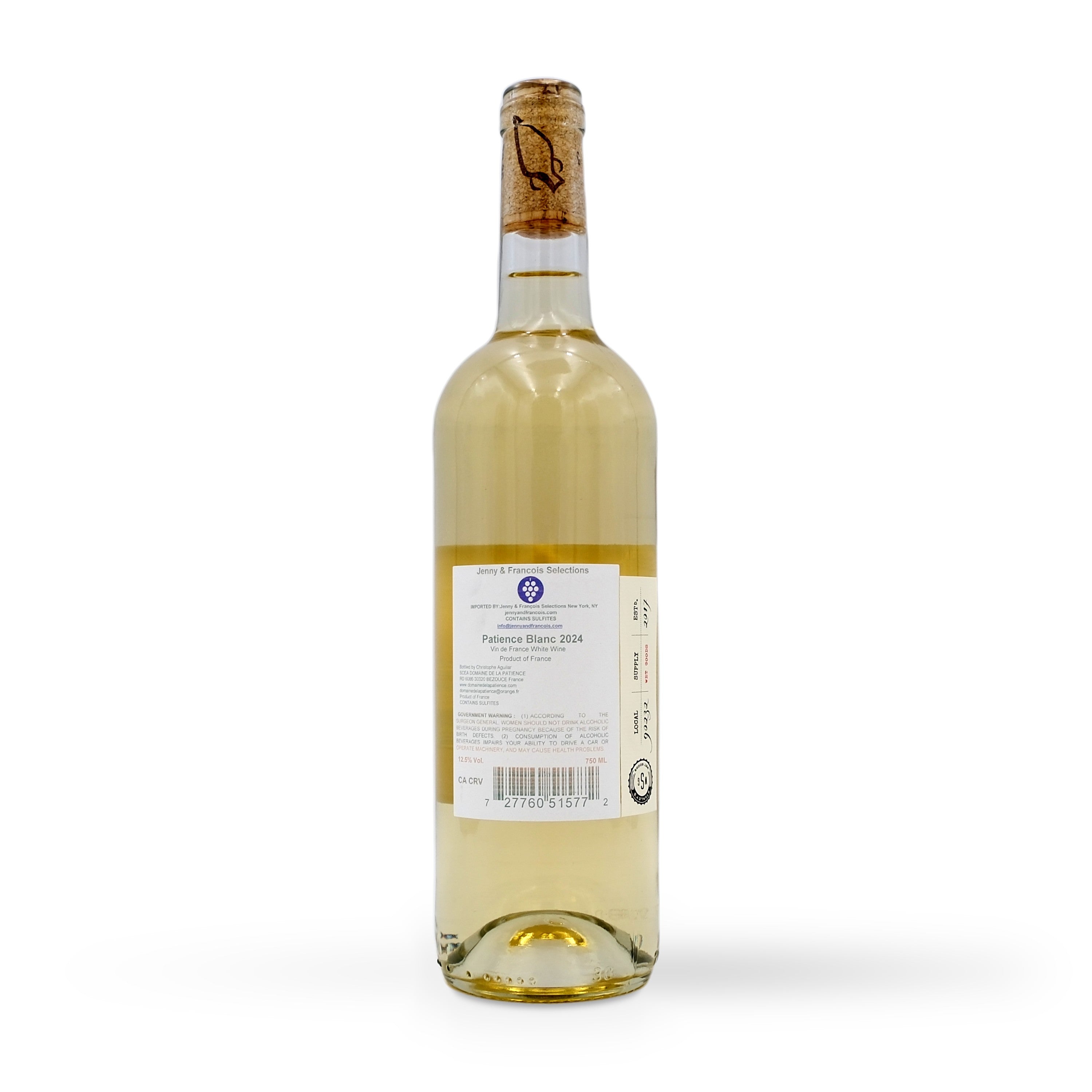 2024 Domaine de la Patience White 750ml
