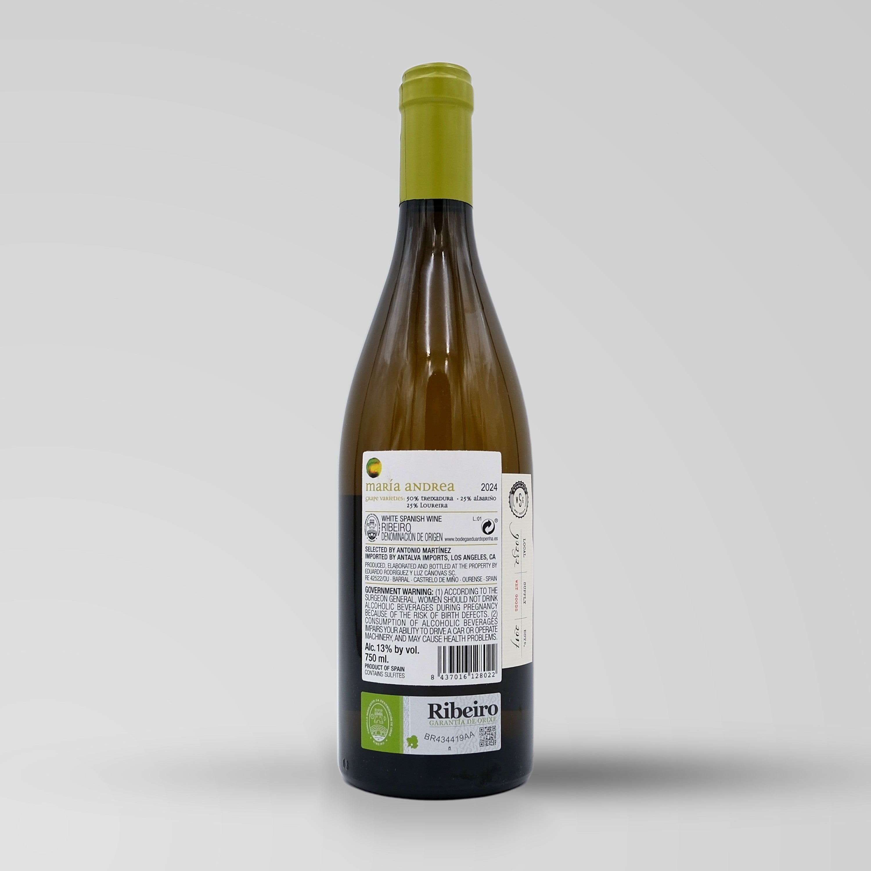 2024 Maria Andrea Ribeiro Blanco 750mL