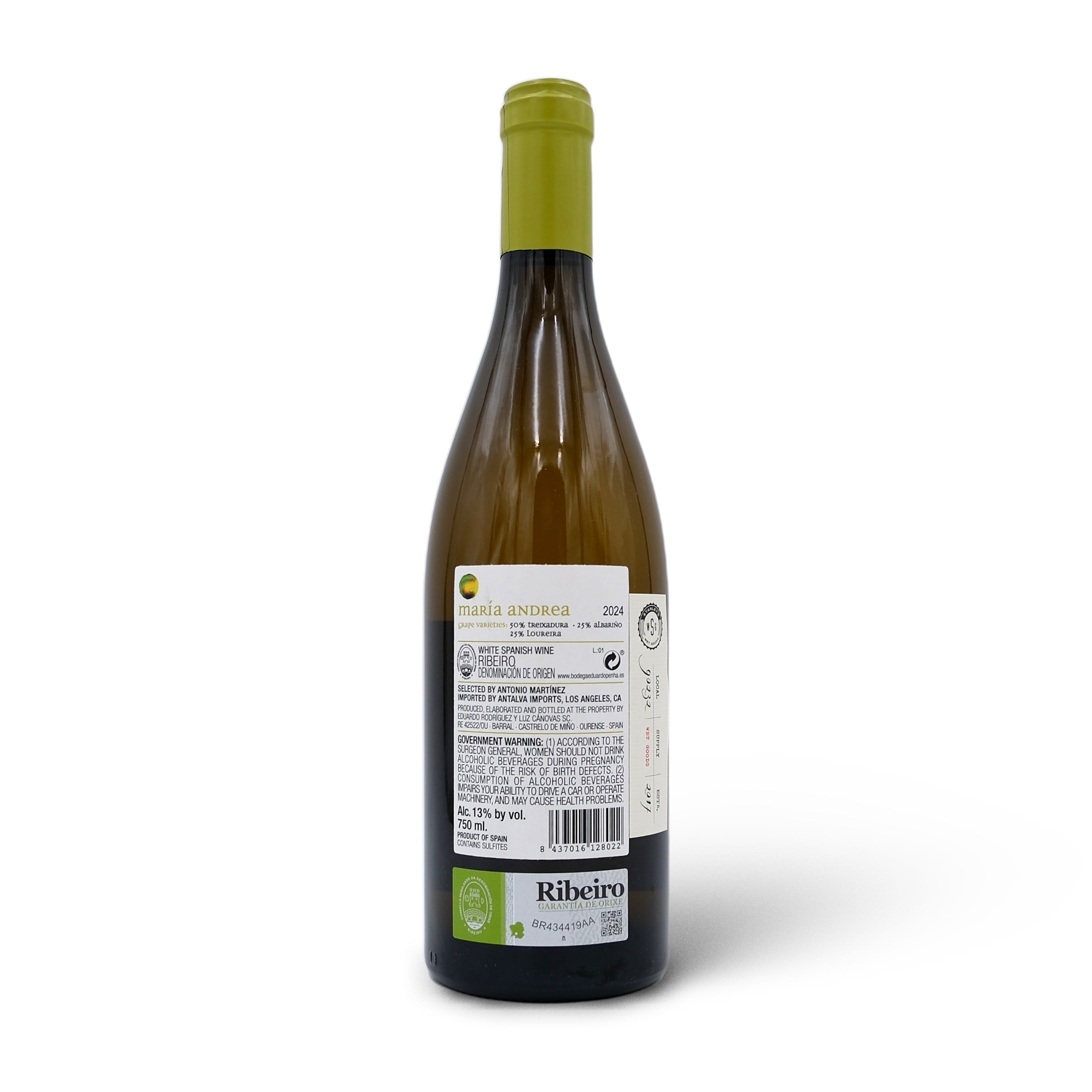 2024 María Andrea Ribeiro Blanco 750mL