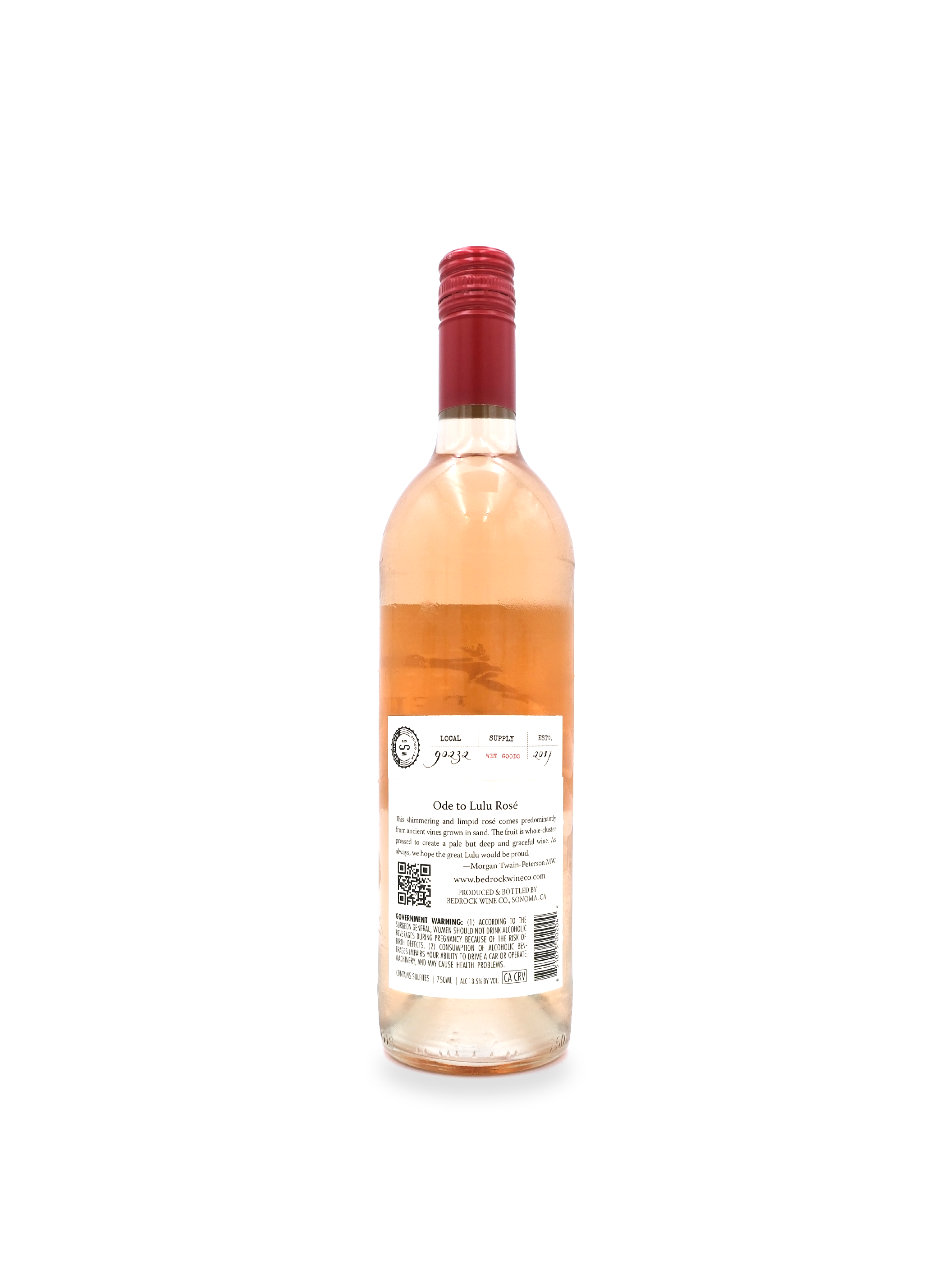 2024 Bedrock Wine Co. 'Ode to Lulu' Rosé 750ml