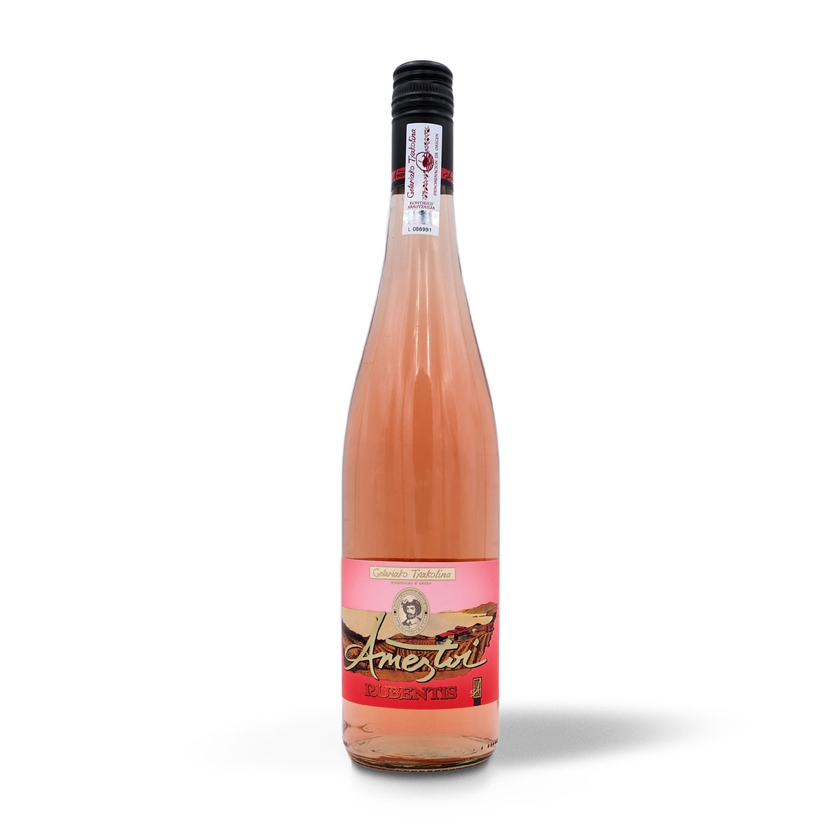 2025 Ameztoi Getariako Txakolina Rubentis Rosé 750mL