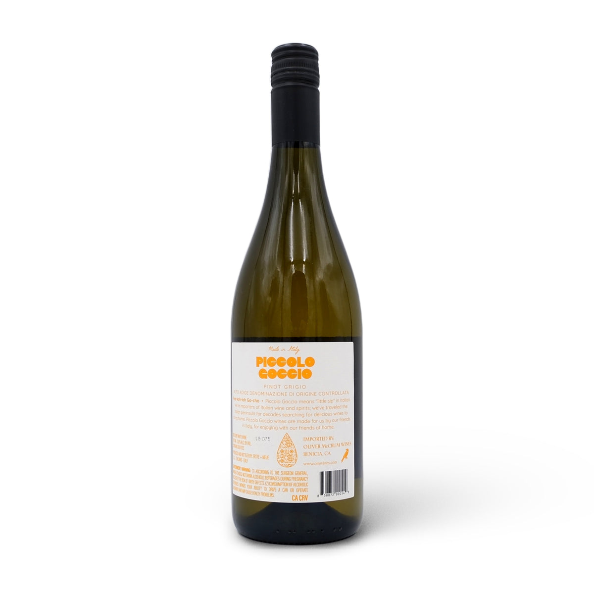 2025 Piccolo Goccio Pinot Grigio 750mL