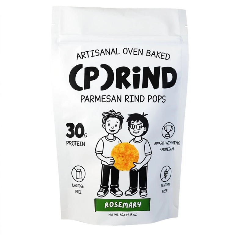(P)rind Co. Rustic Rosemary Parm Pops 62g/2.18oz