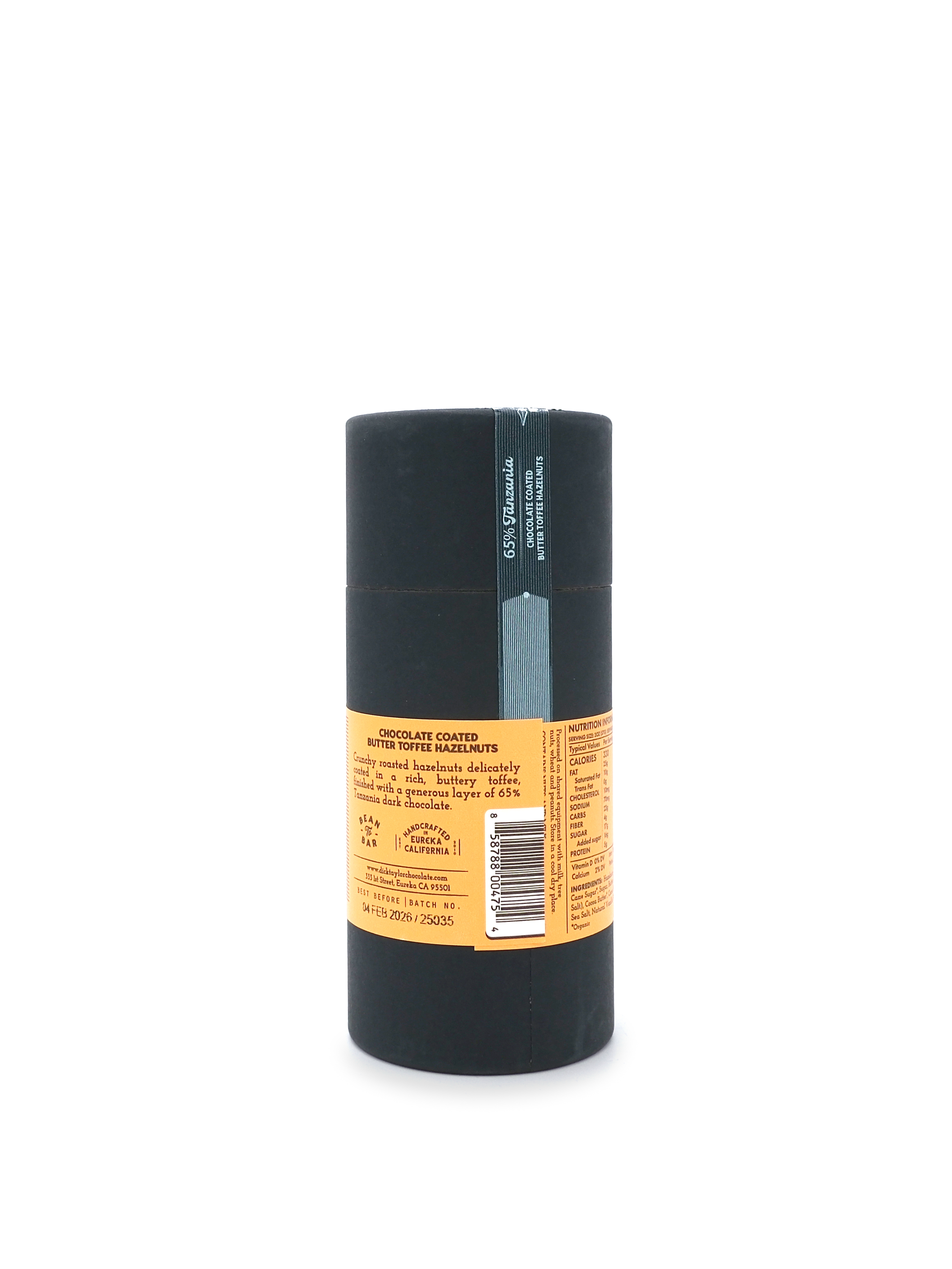 Dick Taylor Chocolate Coated Butter Toffee Hazelnuts 6oz