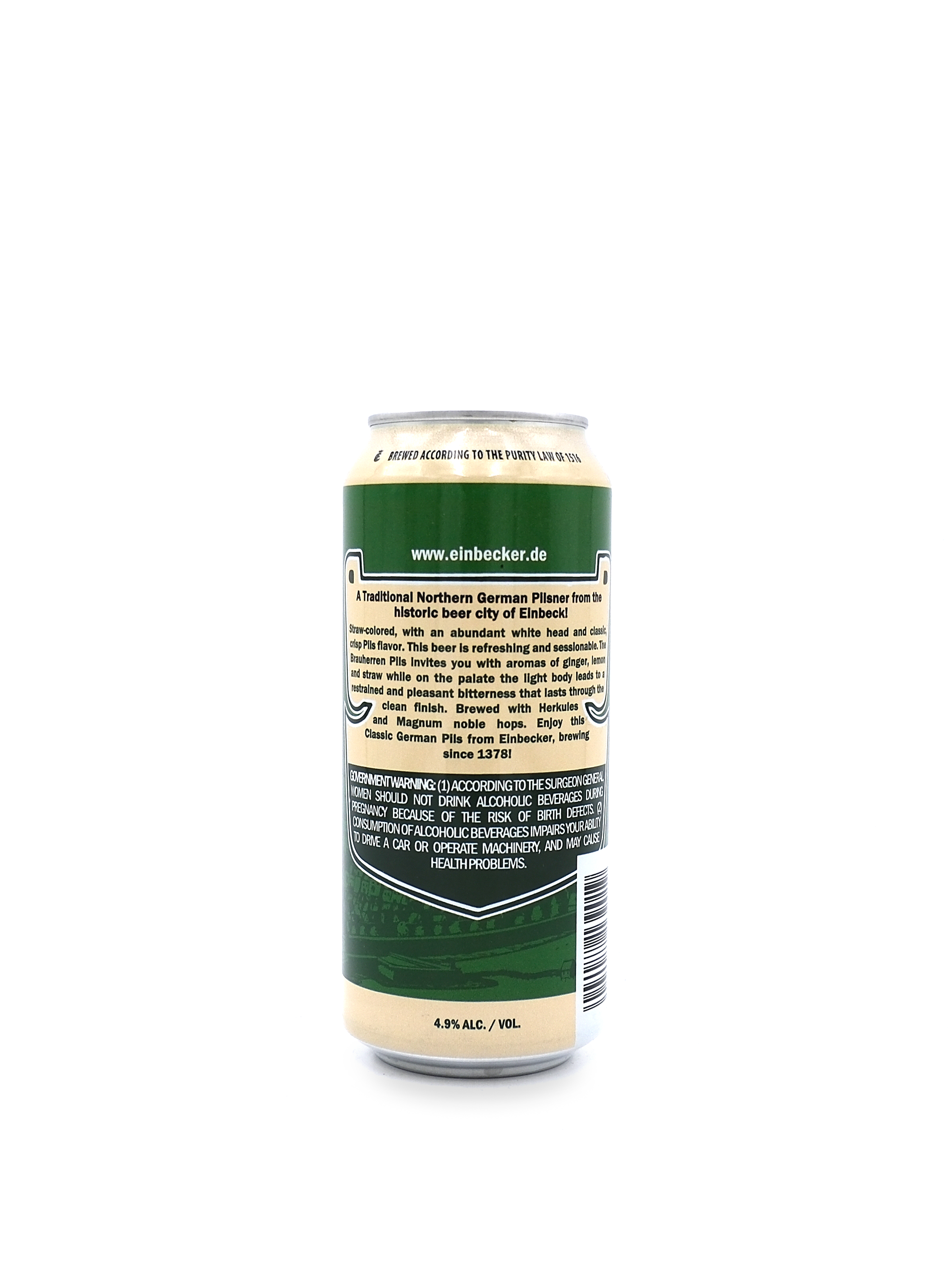 Einbecker Brauherren Pils 16oz