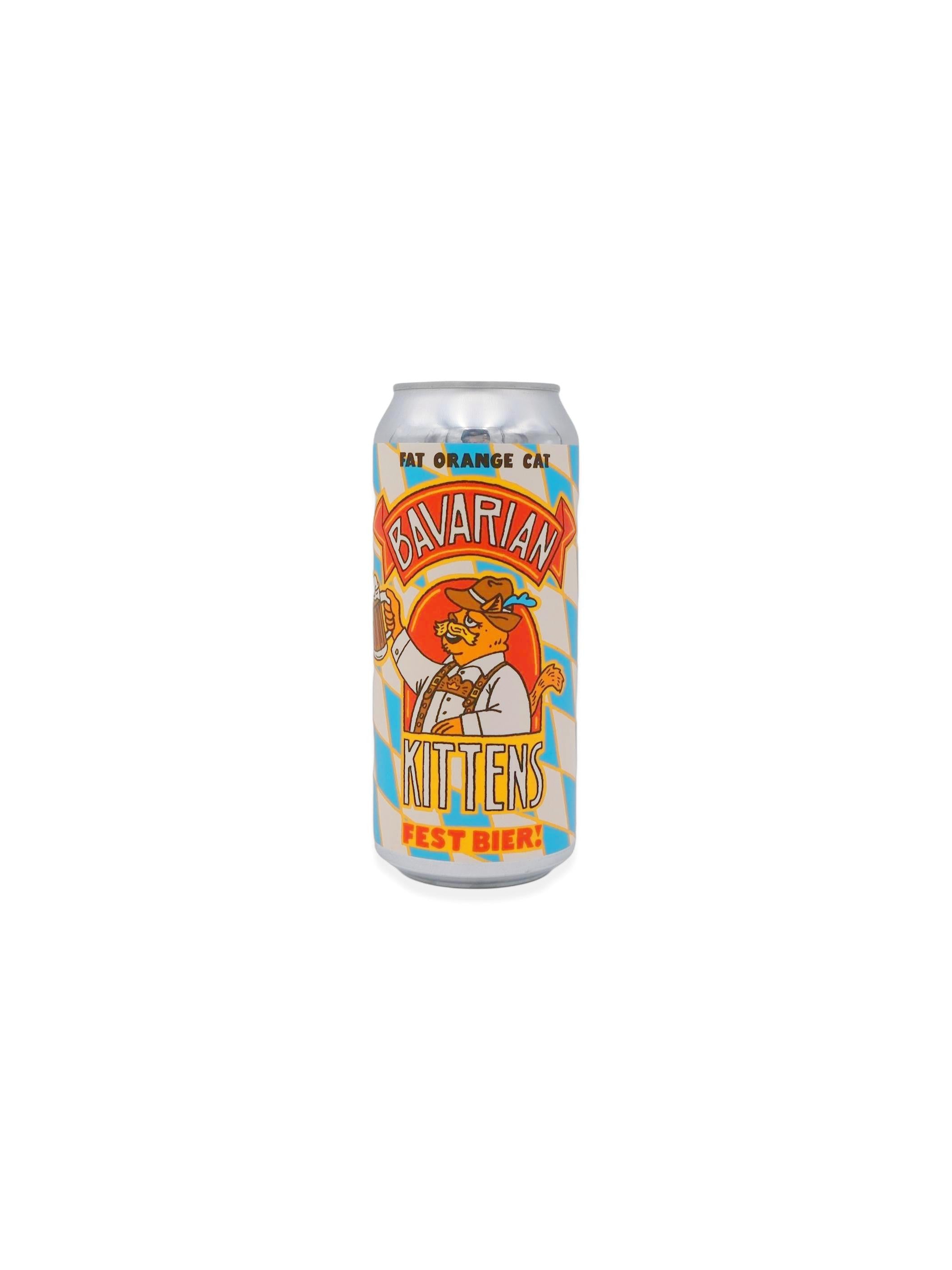 Fat Orange Cat Bavarian Kittens Marzen-Style Lager 16oz
