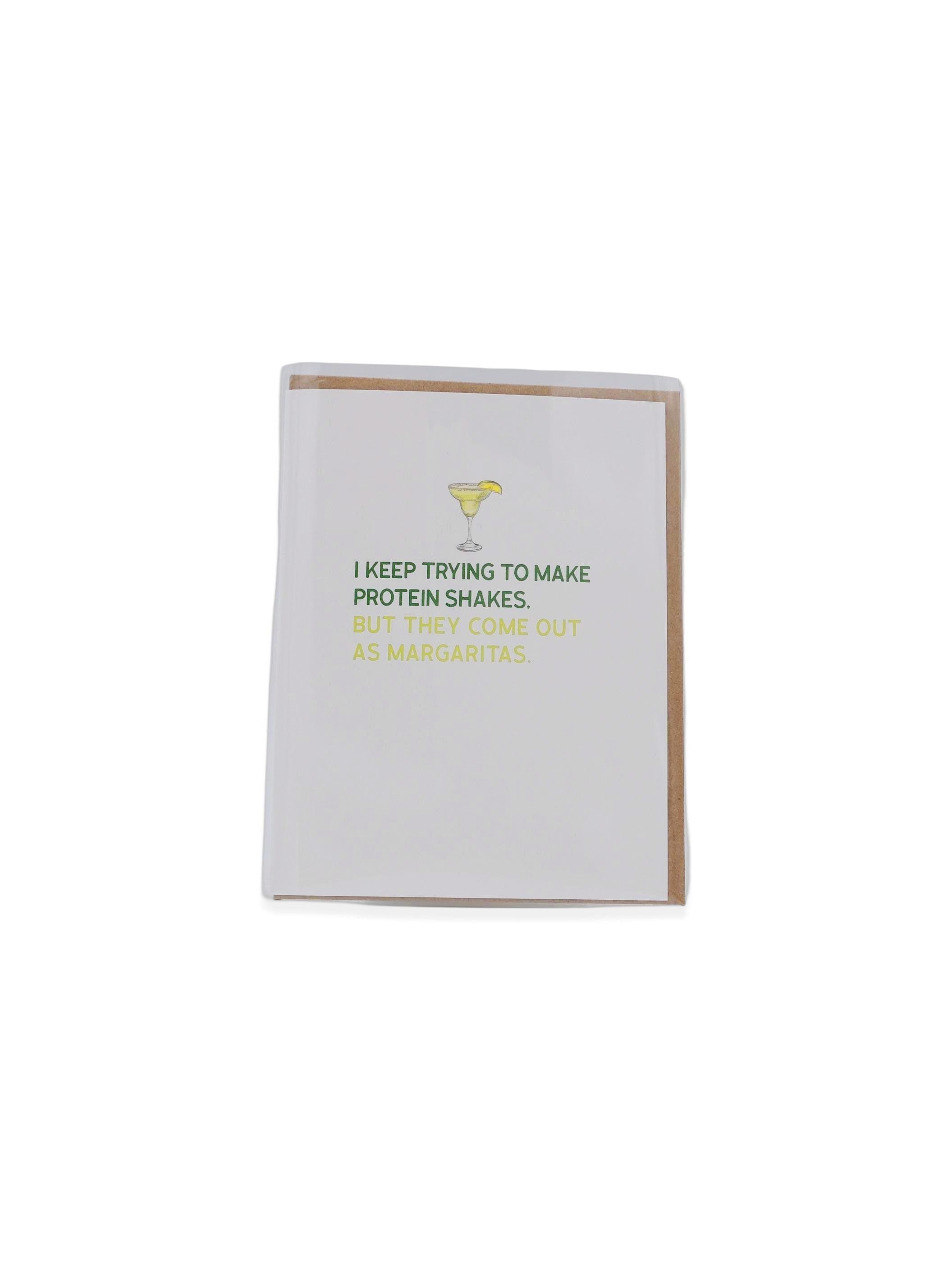 Margaritas Funny Everyday Greeting Card