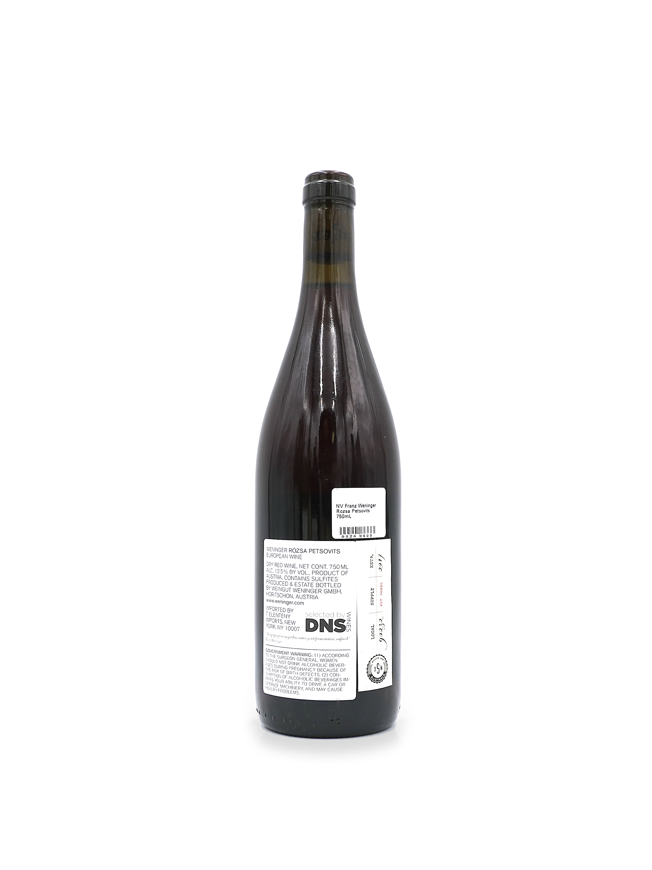 NV Franz Weninger Rozsa Petsovits 750mL