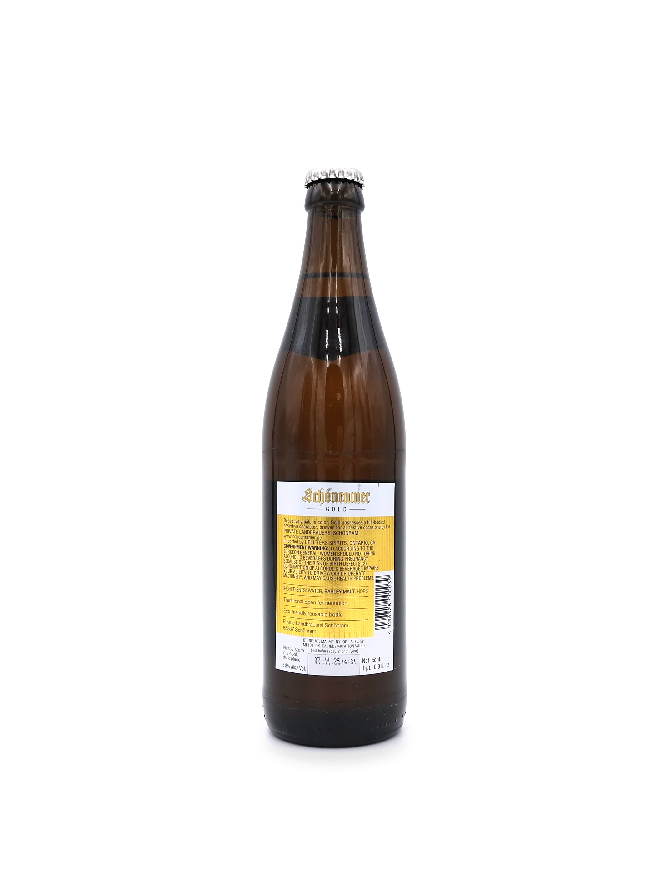 Schonram Schonramer Gold Export Lager 500mL