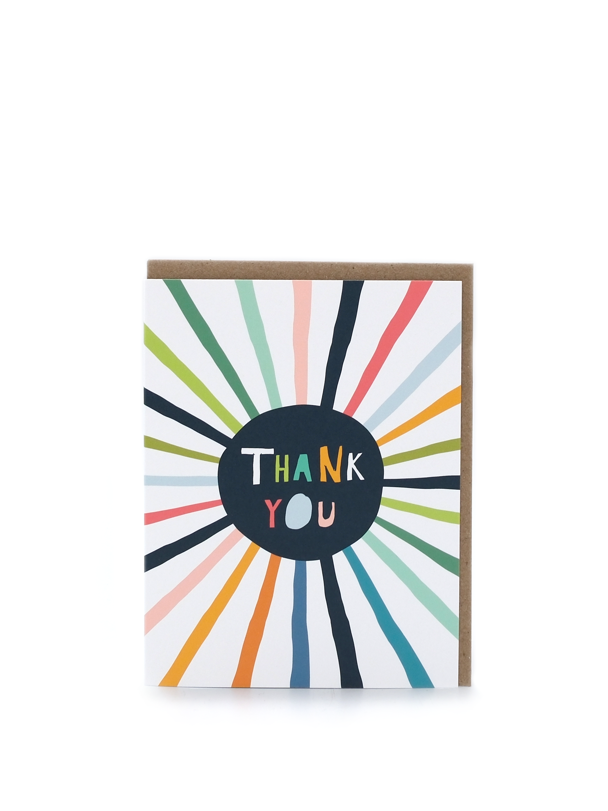 Sun Thank You Greeting Card