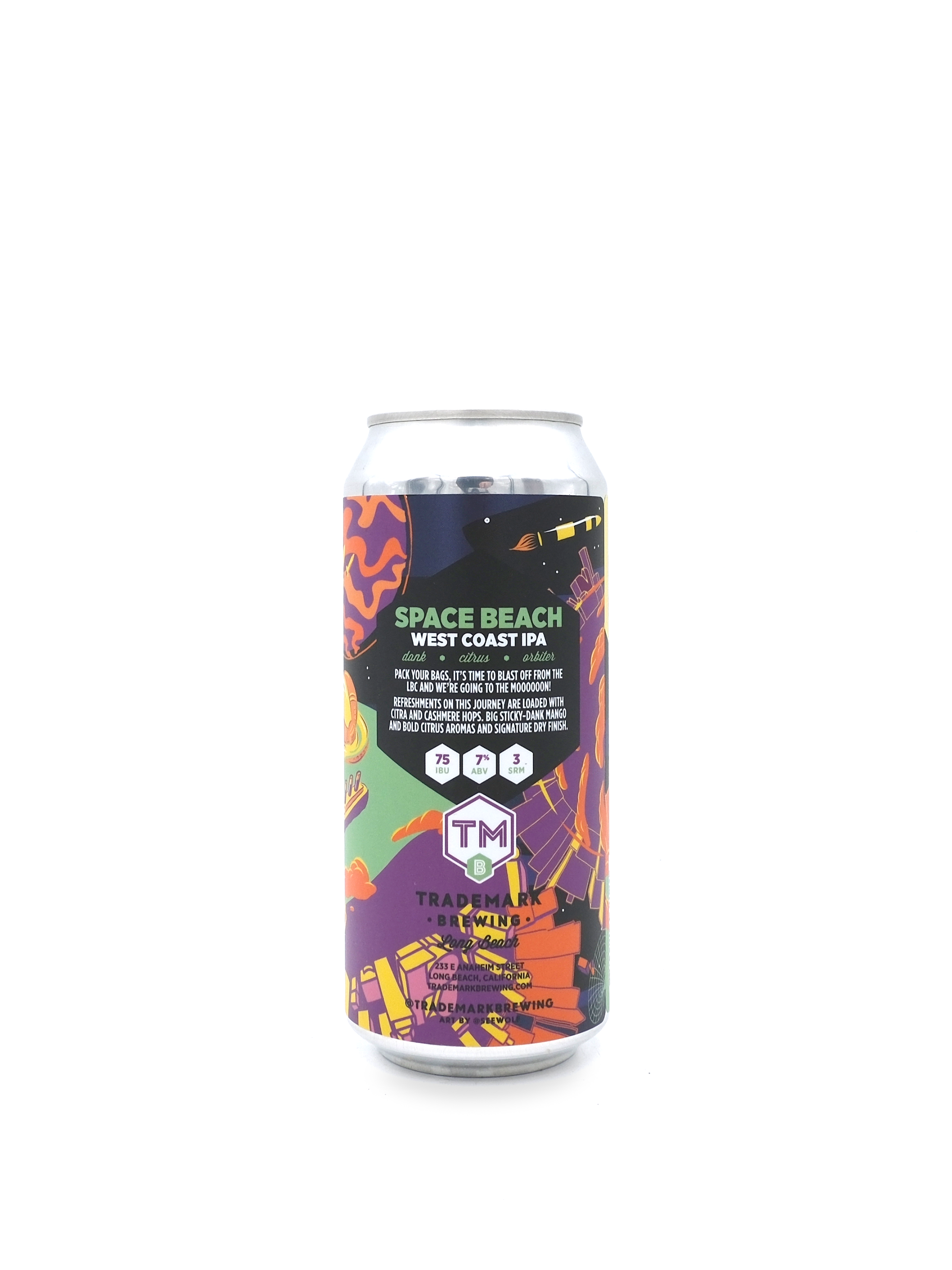 Trademark Space Beach WC IPA 16oz