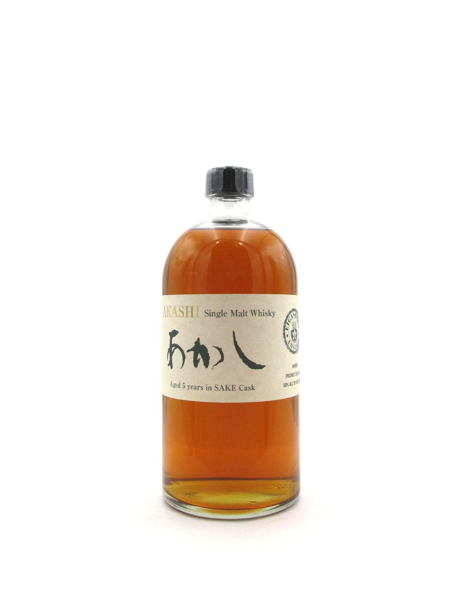 Akashi Single Malt 5 yo Eigashima Japanese Whisky
