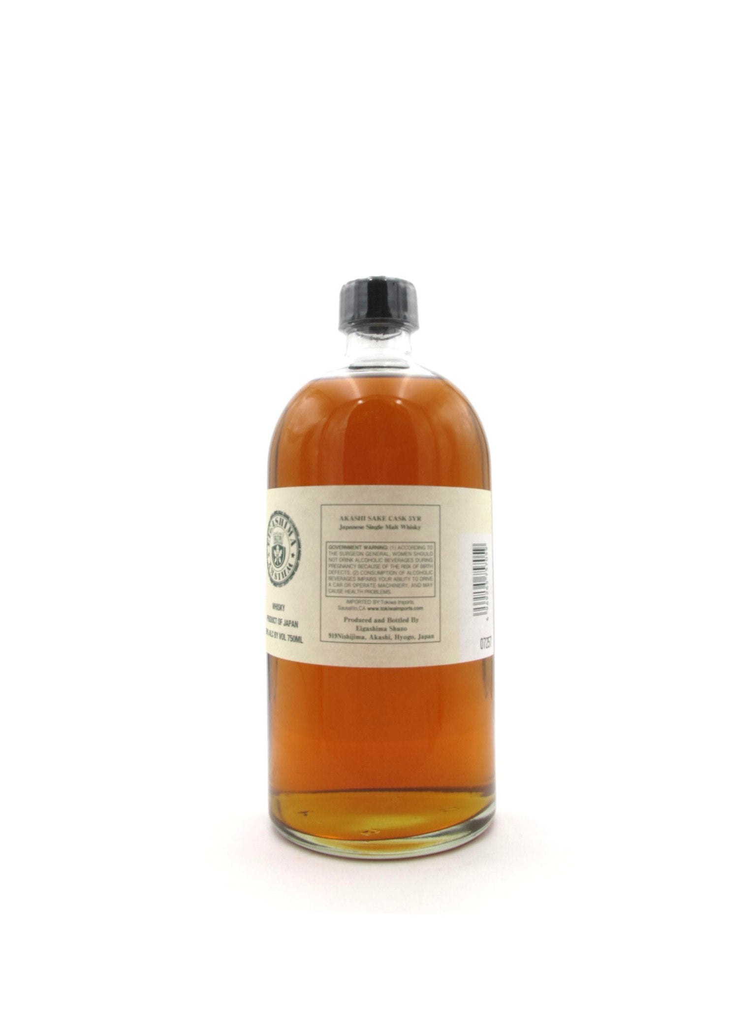 Akashi Single Malt 5 yo Eigashima Japanese Whisky