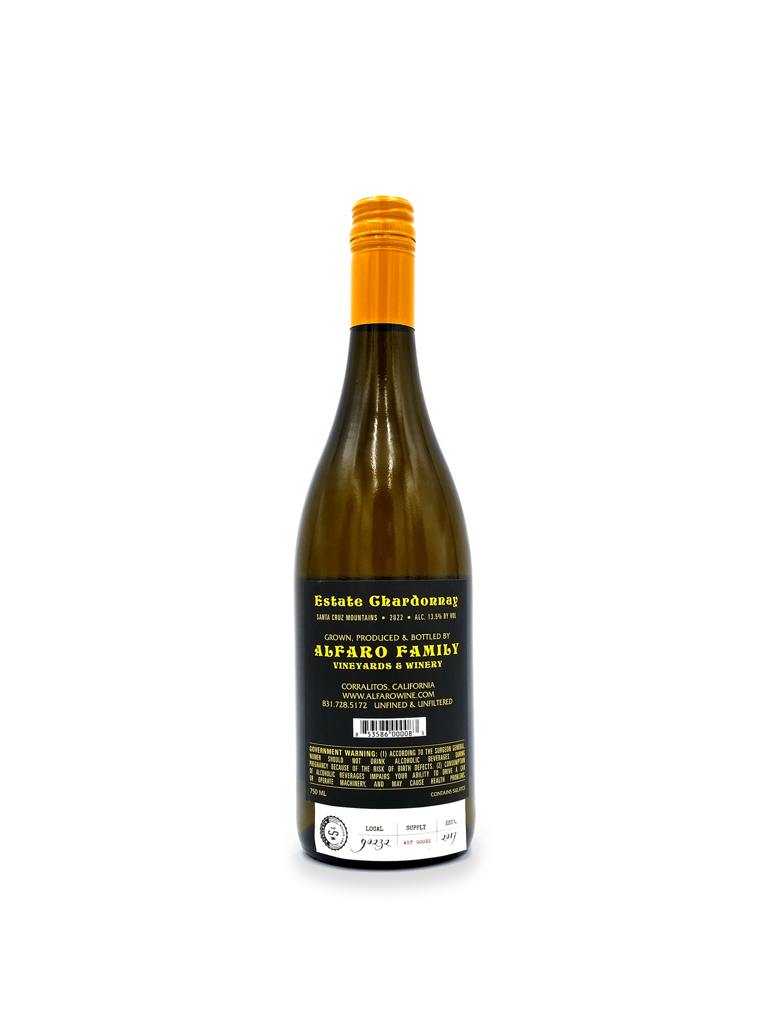 2023 Alfaro Family 'A' Estate Chardonnay 750ml