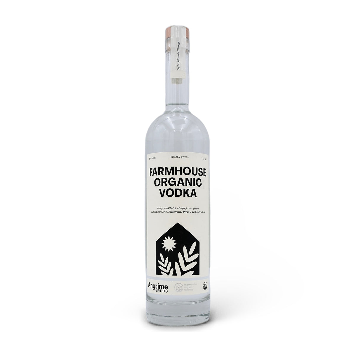 Anytime Farmhouse Certified Regenerative Organic Vodka 750mL
