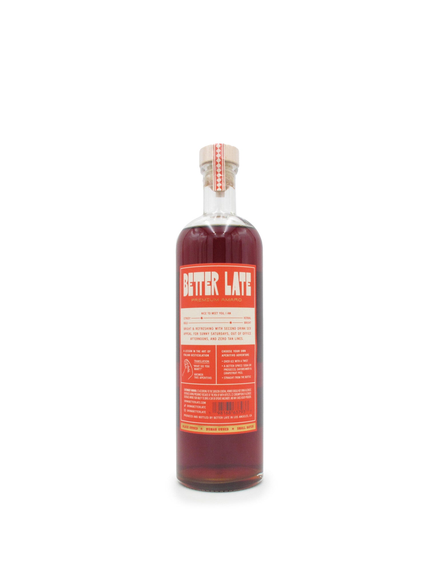 Better Late Daydreamer Aperitivo 750mL
