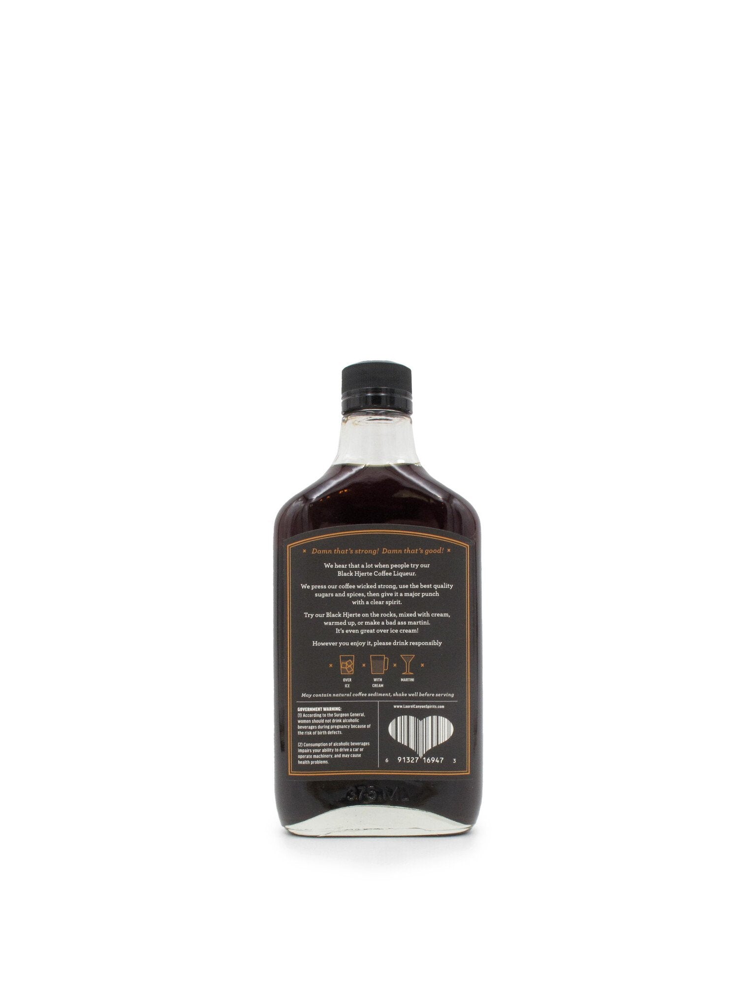 Black Hjerte Coffee Liqueur 45 375mL