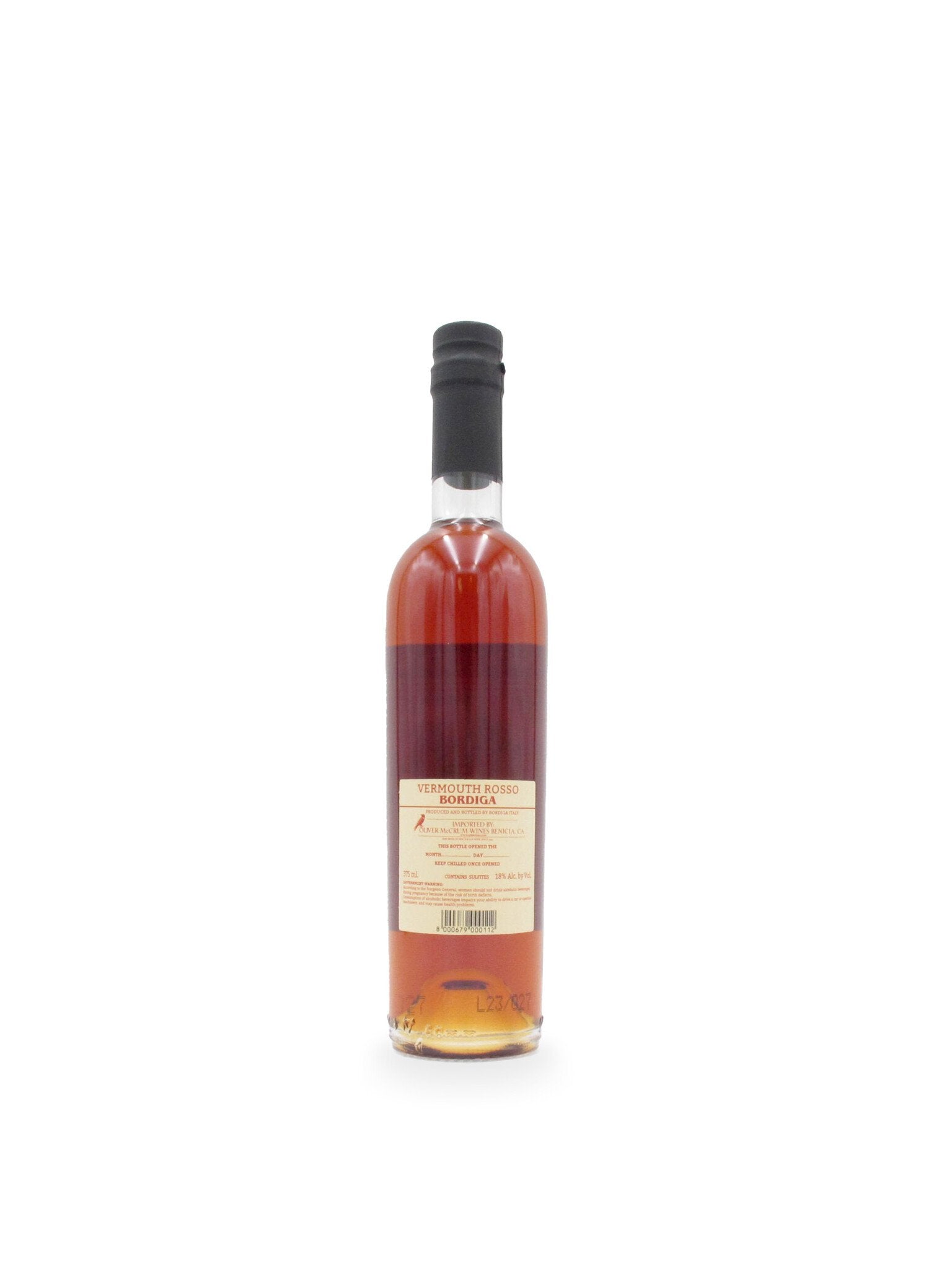 Bordiga Vermouth Rosso 375mL