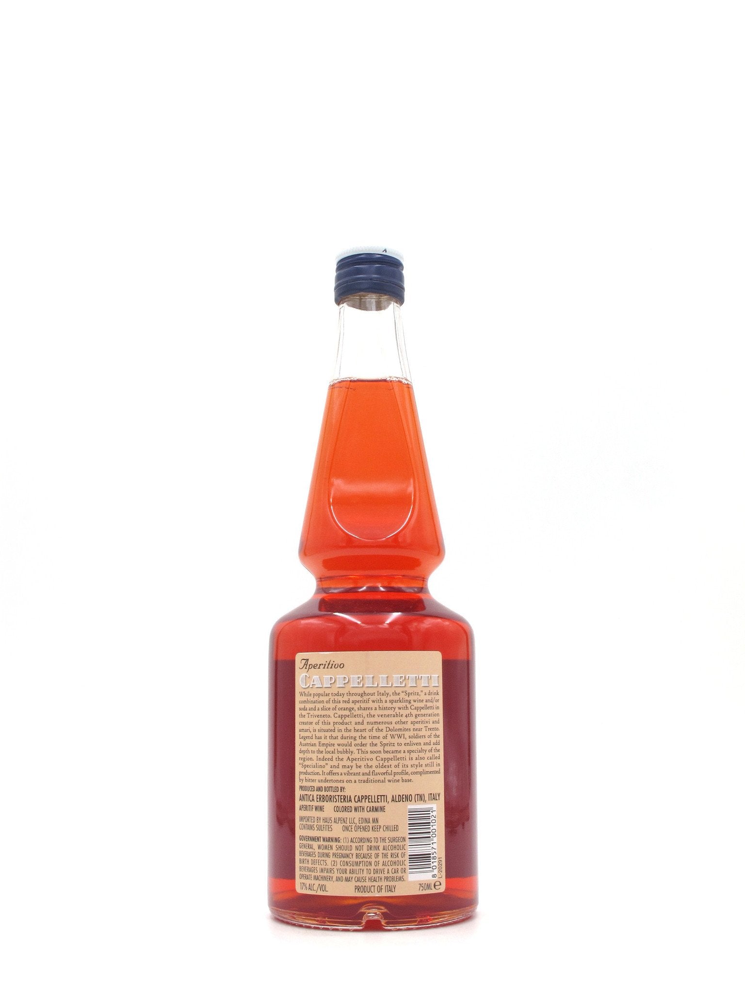 Aperitivo Cappelletti 750mL