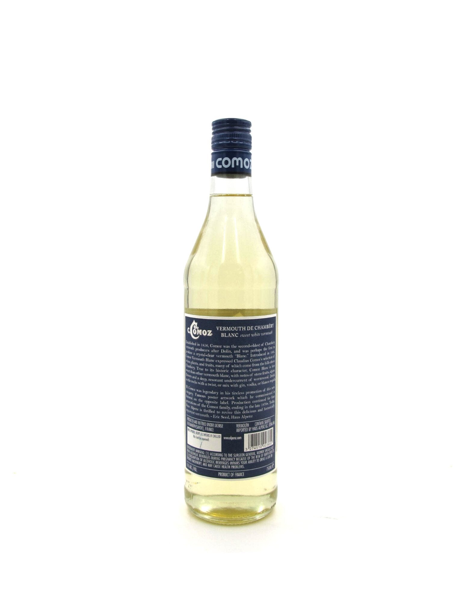 Comoz Vermouth de Chamberay Blanc 750ml