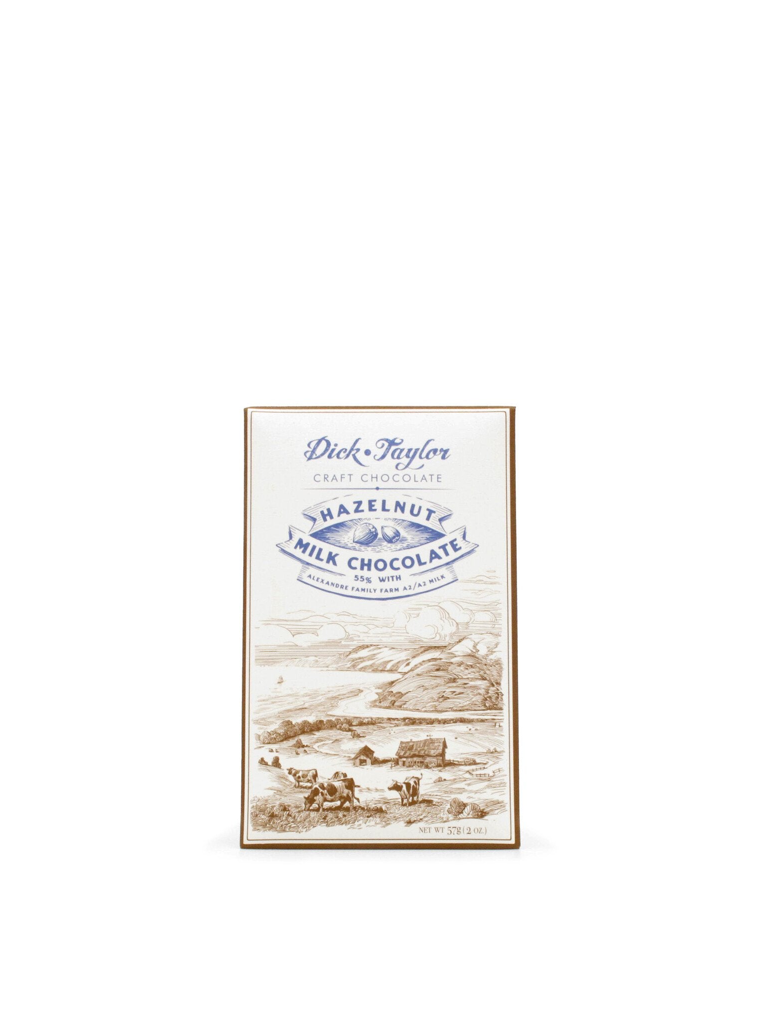 Dick Taylor Milk Chocolate with Hazelnuts 2oz