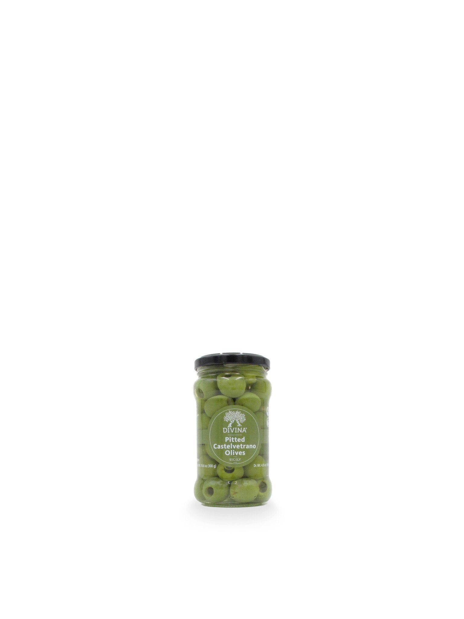 Divina Castelvetrano Pitted Olives 4.9 oz.