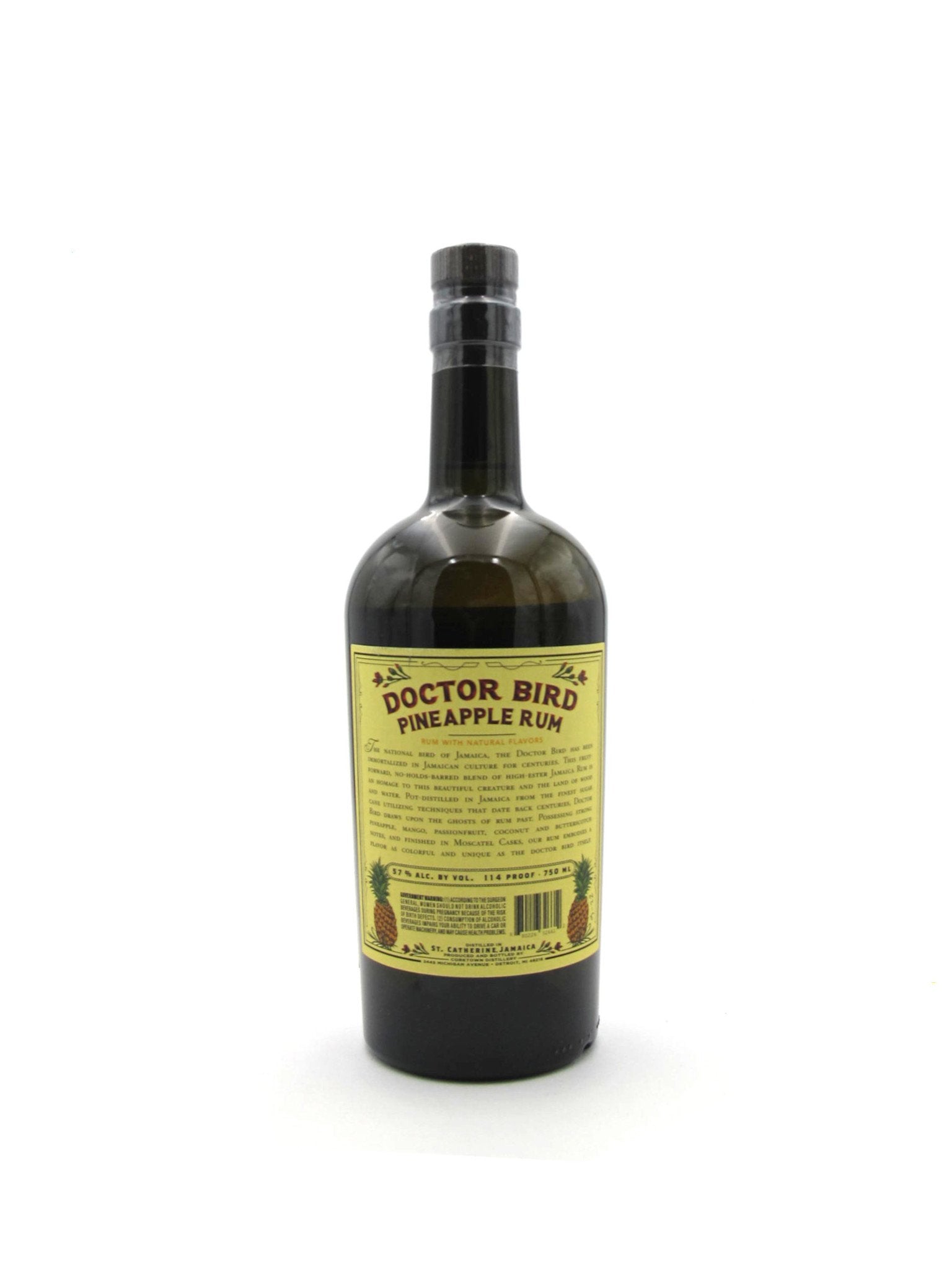 Doctor Bird Navy Strength Pineapple Rum 750ml