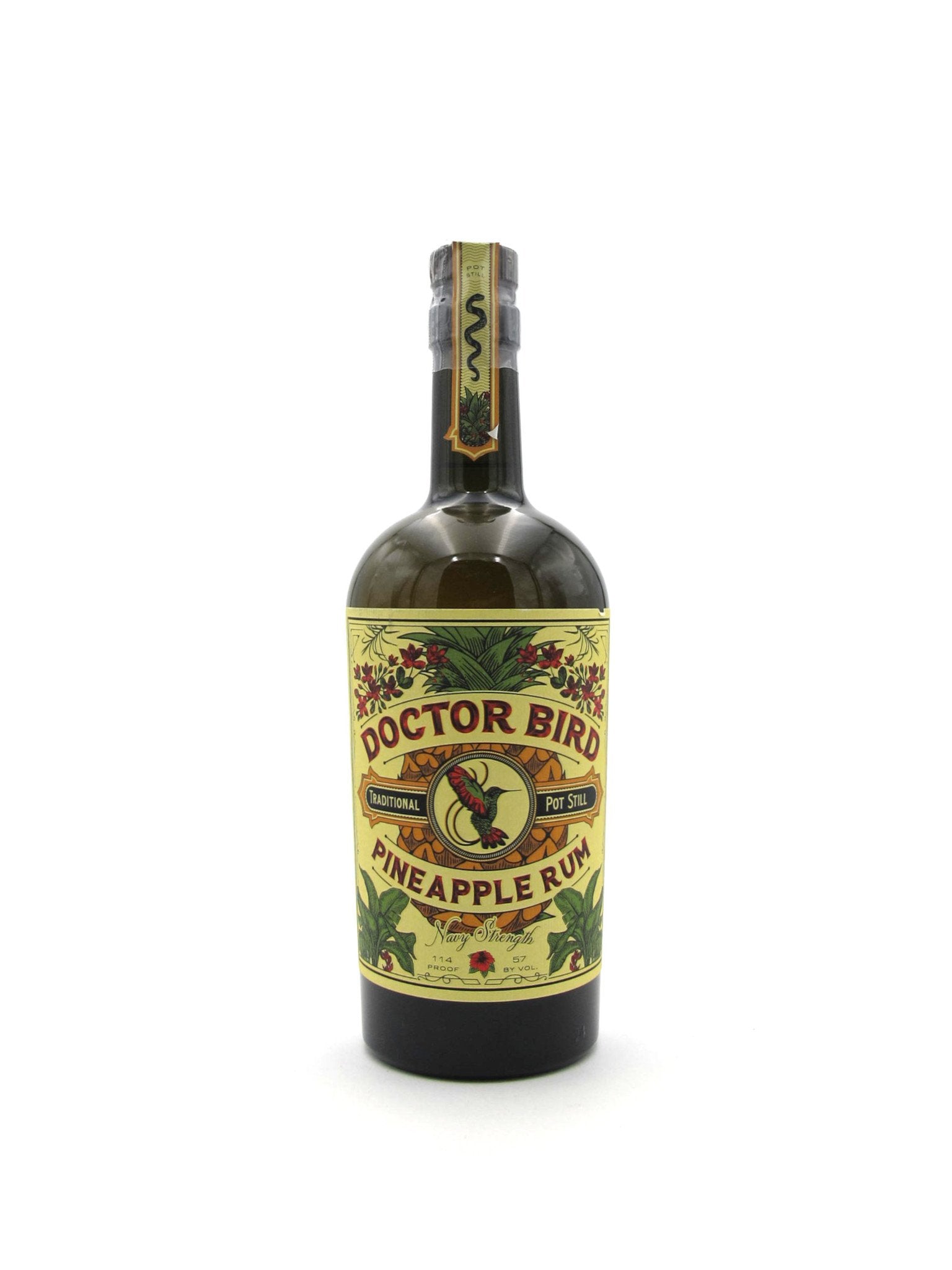 Doctor Bird Navy Strength Pineapple Rum 750ml