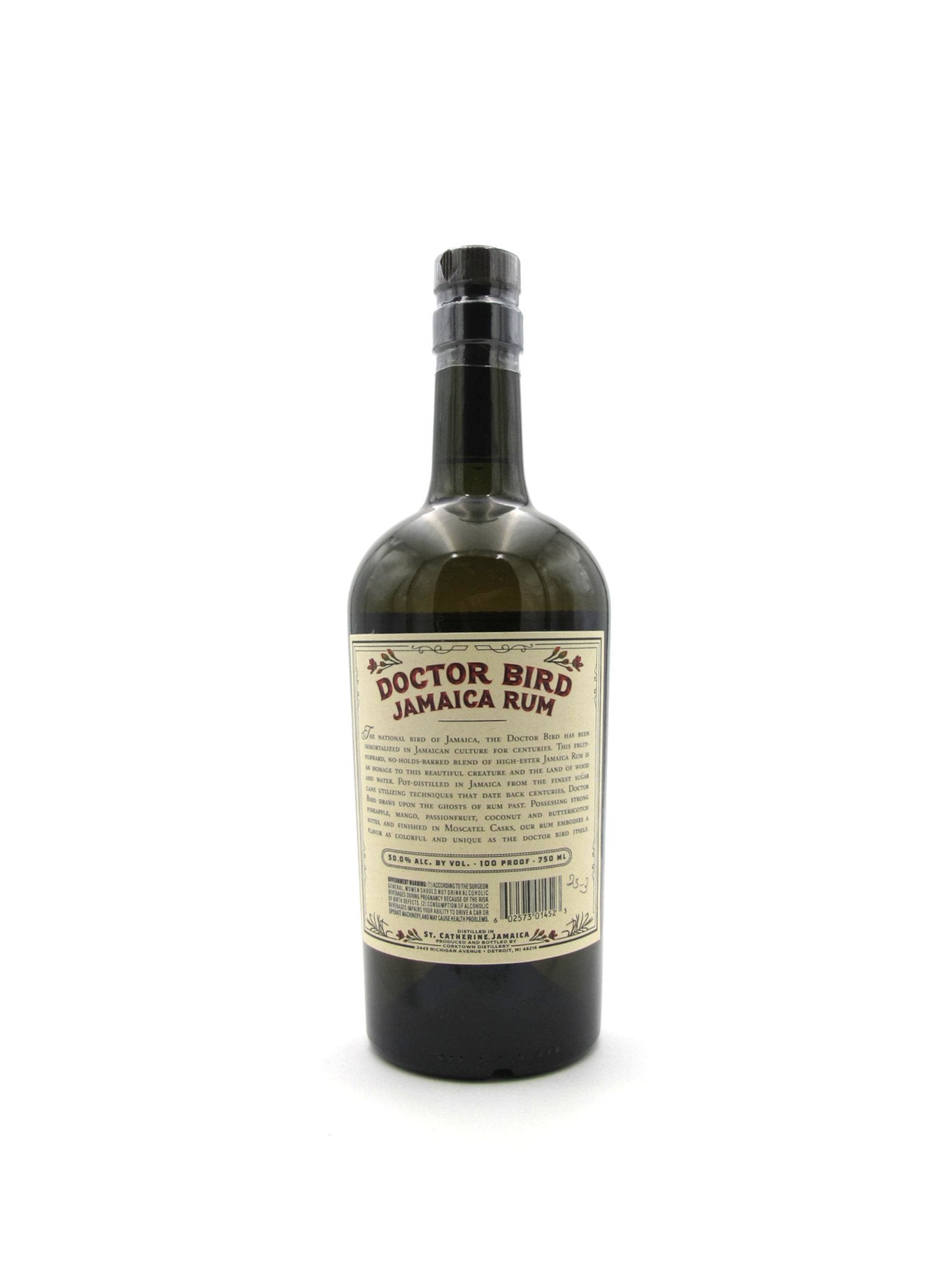 Doctor Bird Traditional Jamaican Rum 750ml